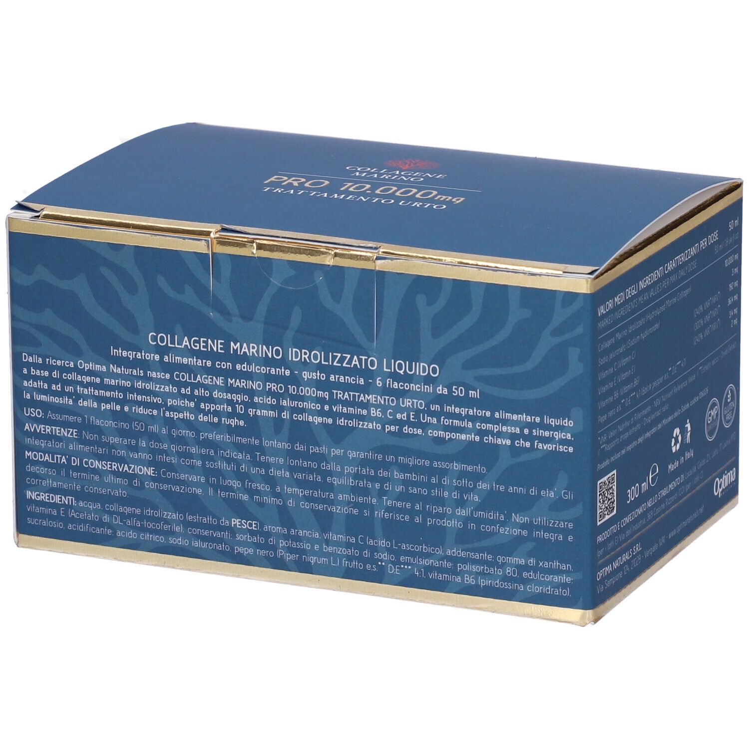 Collagene Marino Pro 10.000 Mg Trattamento Urto Flaconcini Bevibili