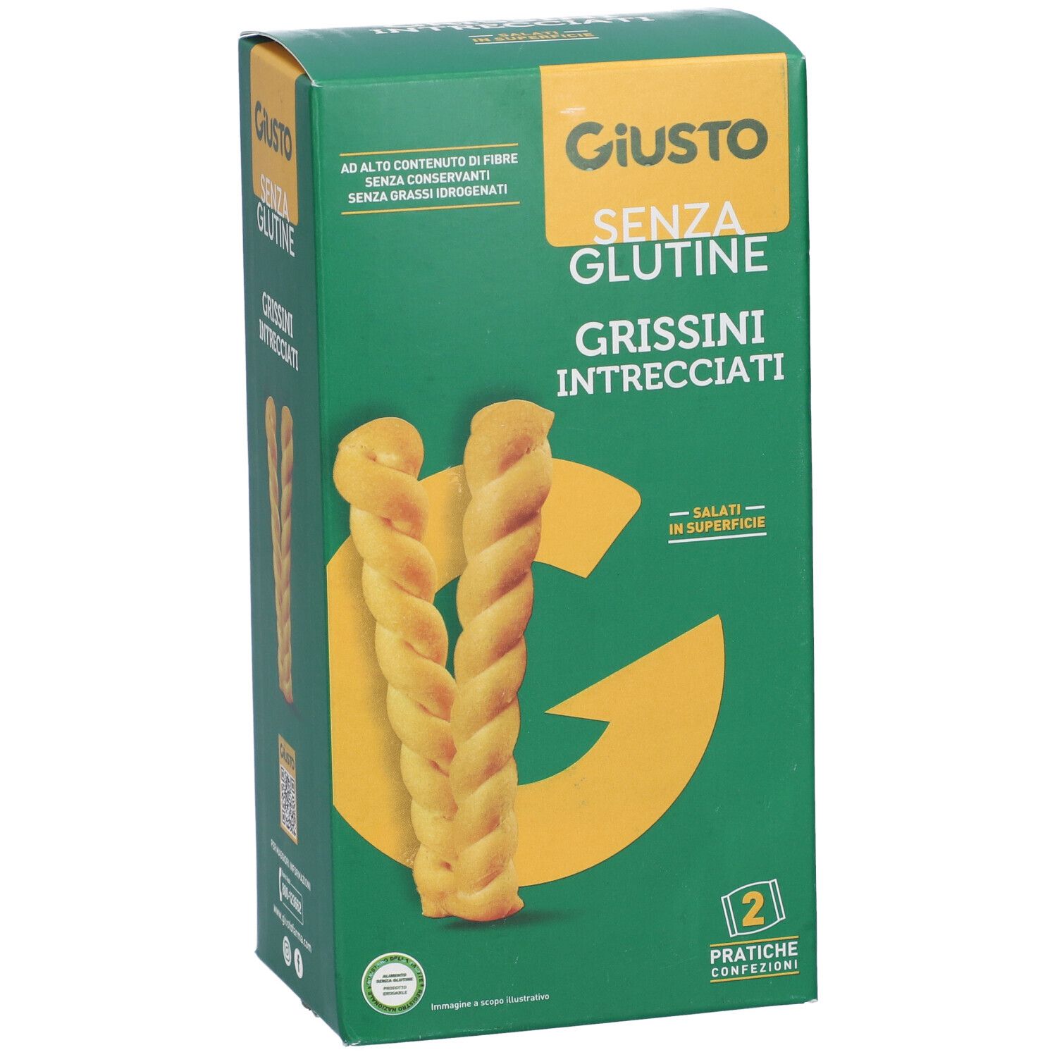 Giusto Senza Glutine Intrecciati Grissini 150 G