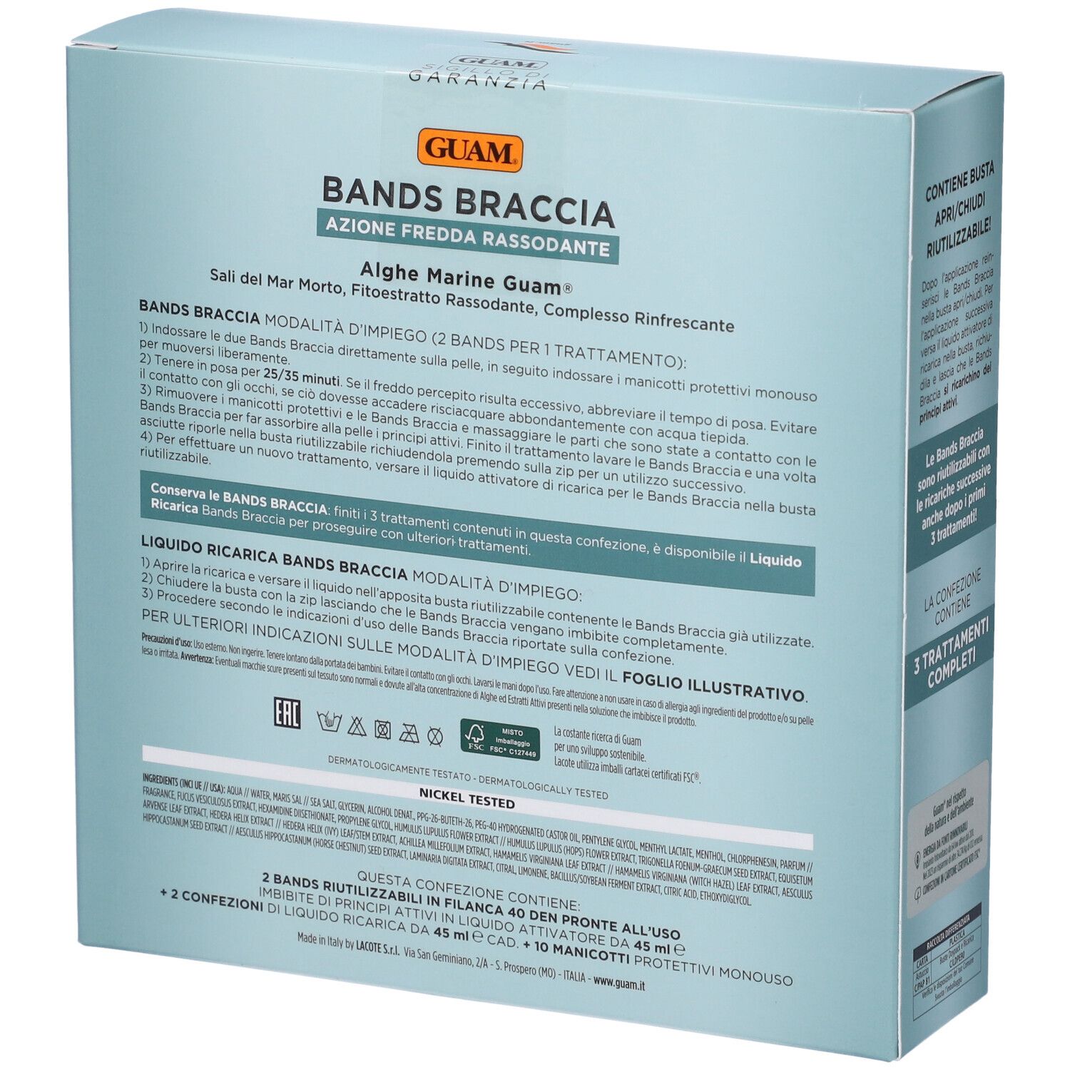 Guam Bands Braccia Rassodanti 3 trattamenti