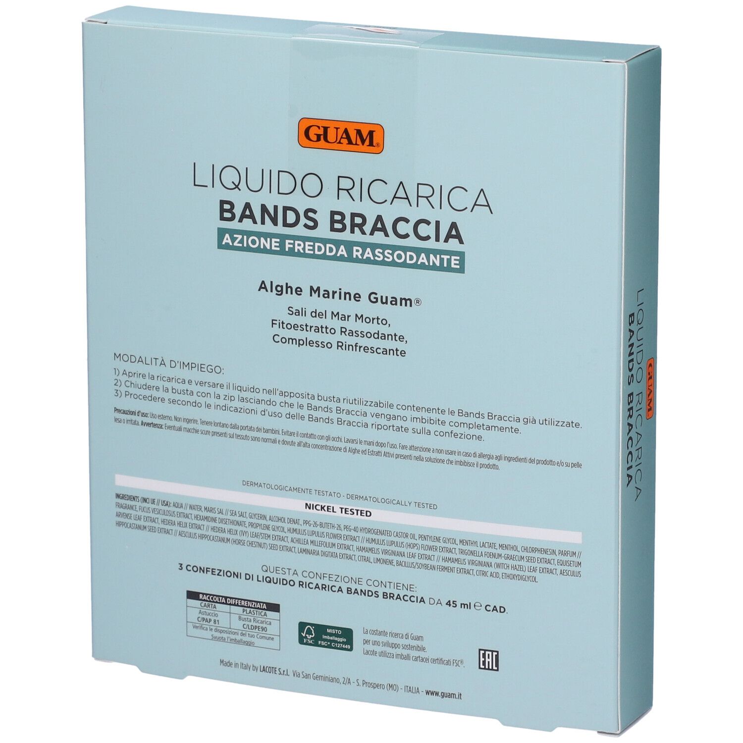 Guam Bands Braccia Ricarica 3 Buste