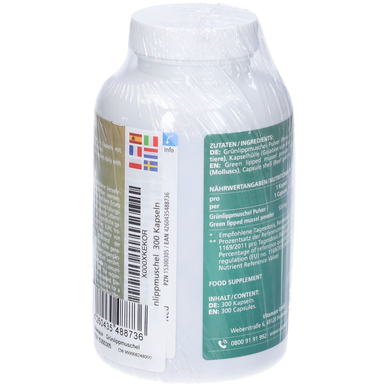 Vitamaze Cozza Dalle Labbra Verdi Integratore Alimentare Compresse