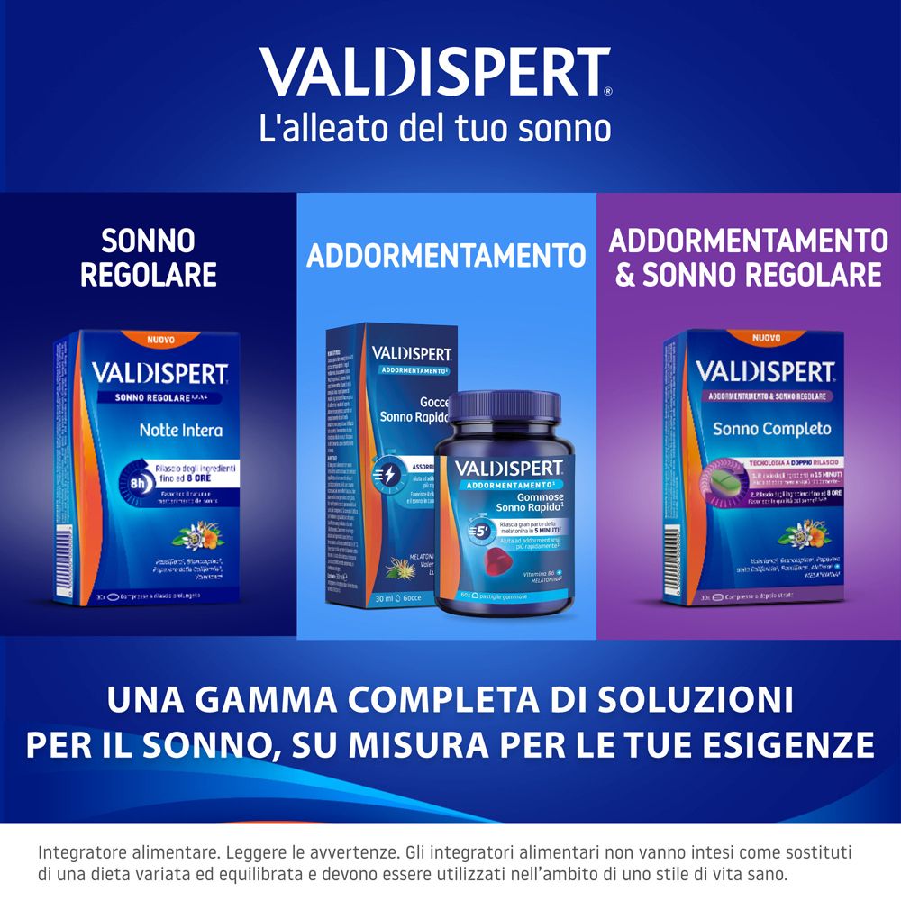 Valdispert Sonno & Risveglio Energetico Compresse con Melatonina