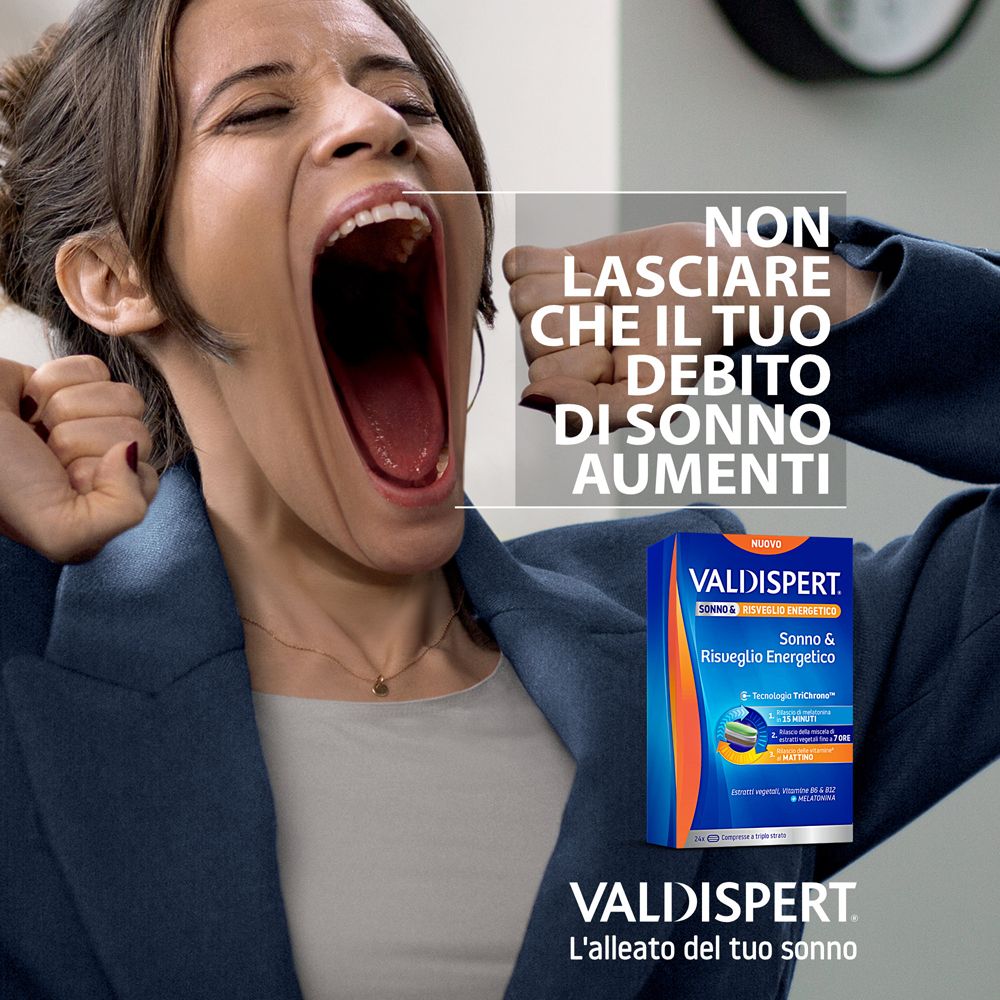 Valdispert Sonno & Risveglio Energetico Compresse con Melatonina