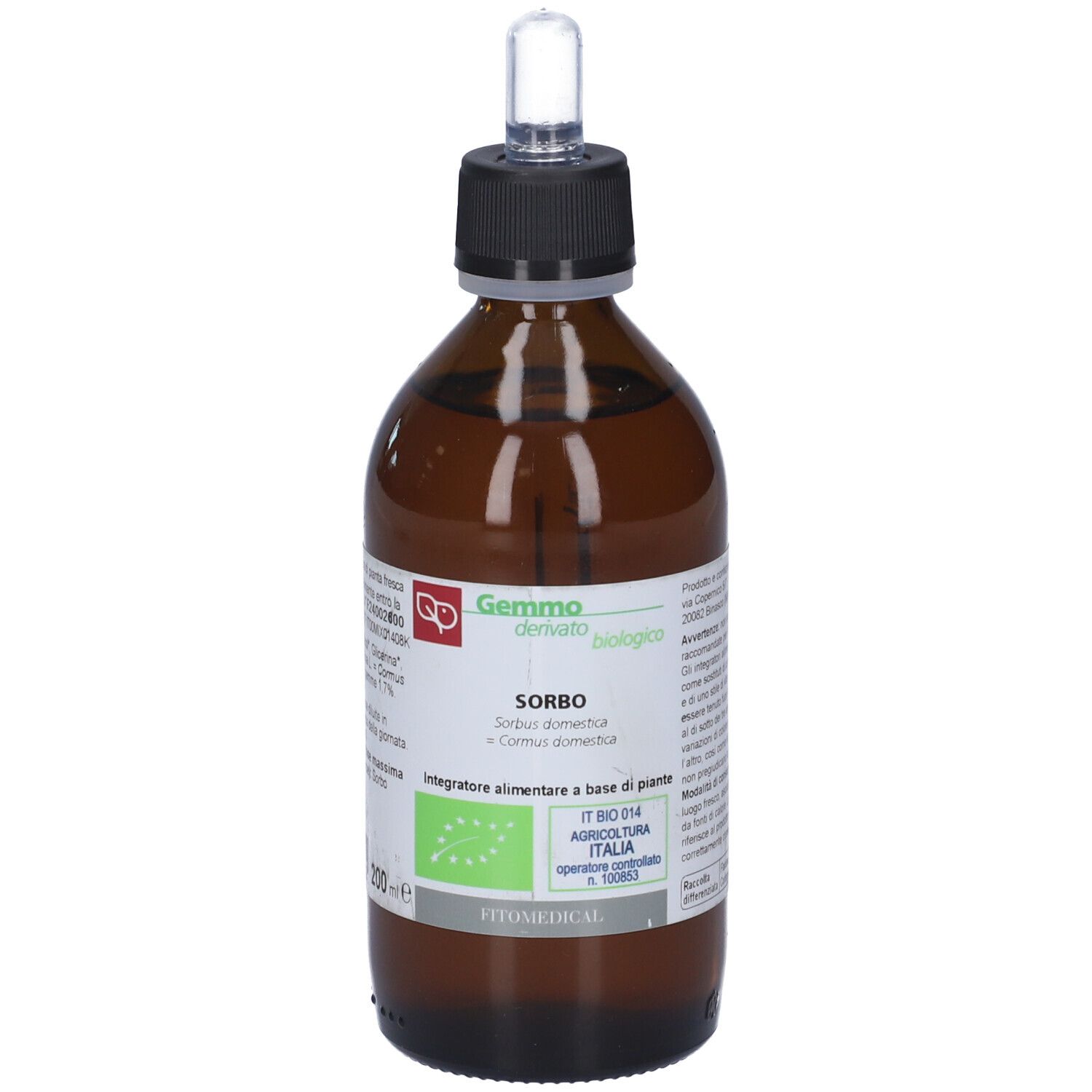 Sorbo Macerato Glicerico 200 Ml Bio