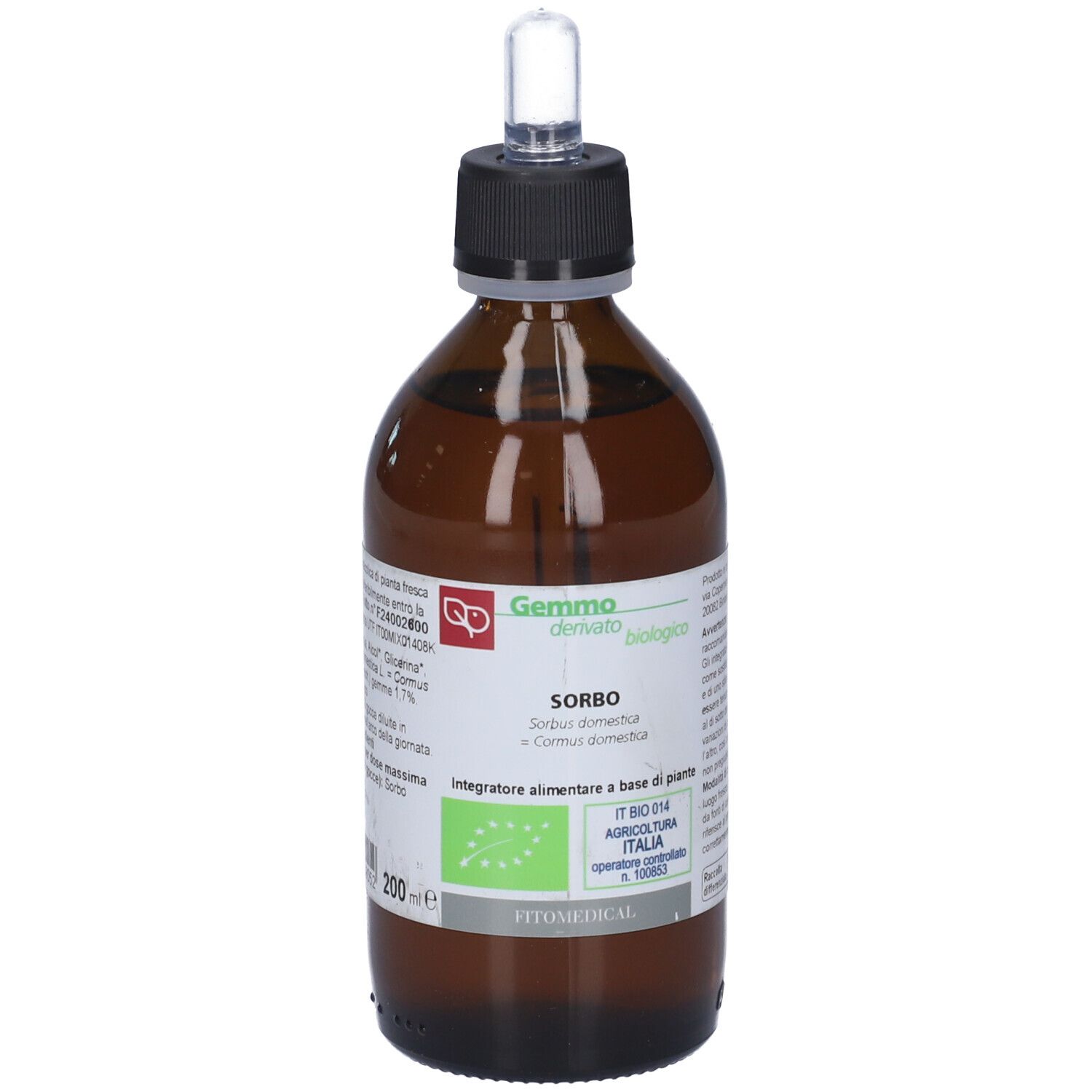 Sorbo Macerato Glicerico 200 Ml Bio