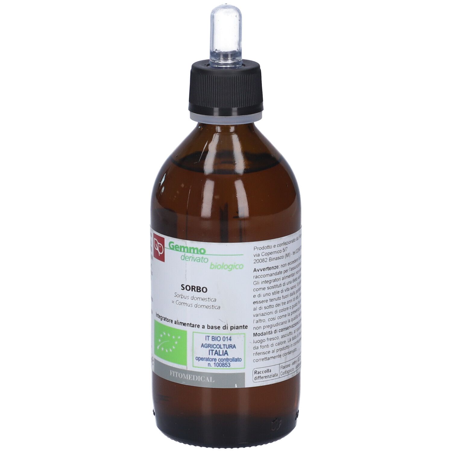 Sorbo Macerato Glicerico 200 Ml Bio