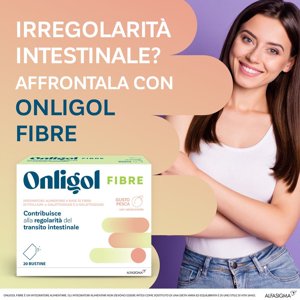 Onligol Fibre Bustine Gusto Pesca