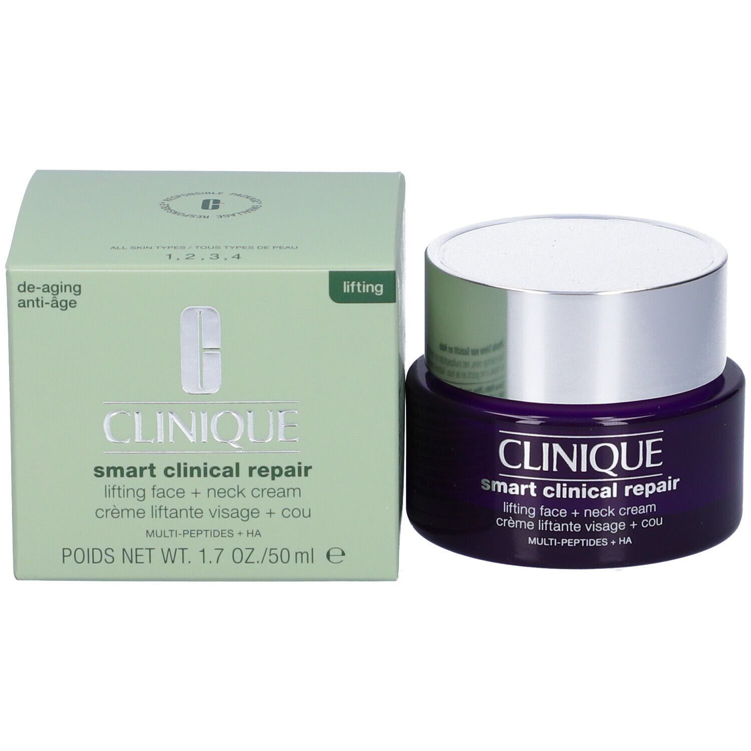 Clinique Smart Clinical Repair Lifting Face + Neck Cream