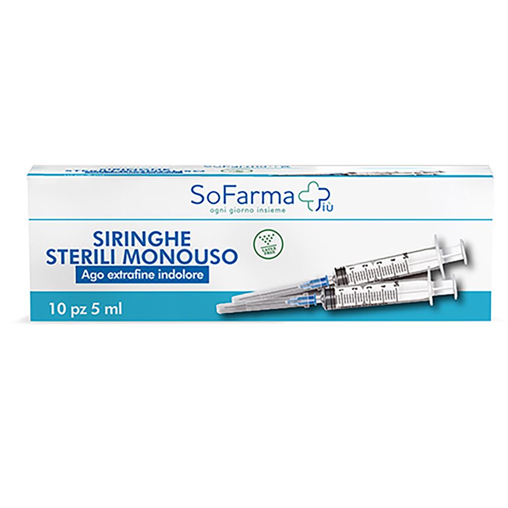Sofarmapiu' Siringa Sterile 5mm Gauge 23