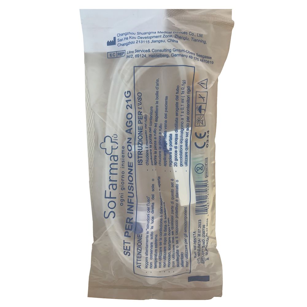 Sofarmapiu' Deflussore Con Ago Gauge 21