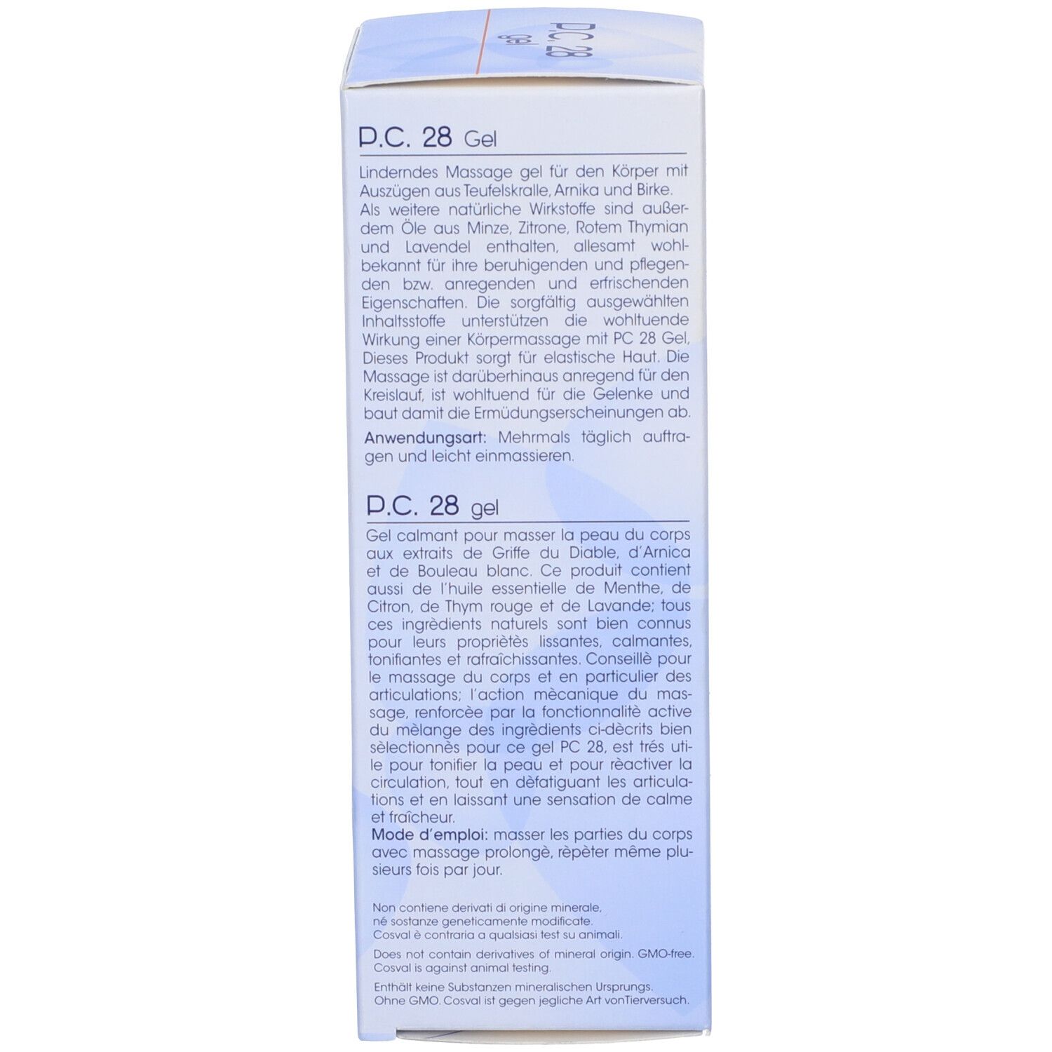 Pc 28 Gel Tubo Nuova Formula 125 Ml