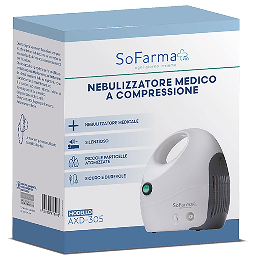 Sofarmapiu' Nebulizzatore Medico A Compressione