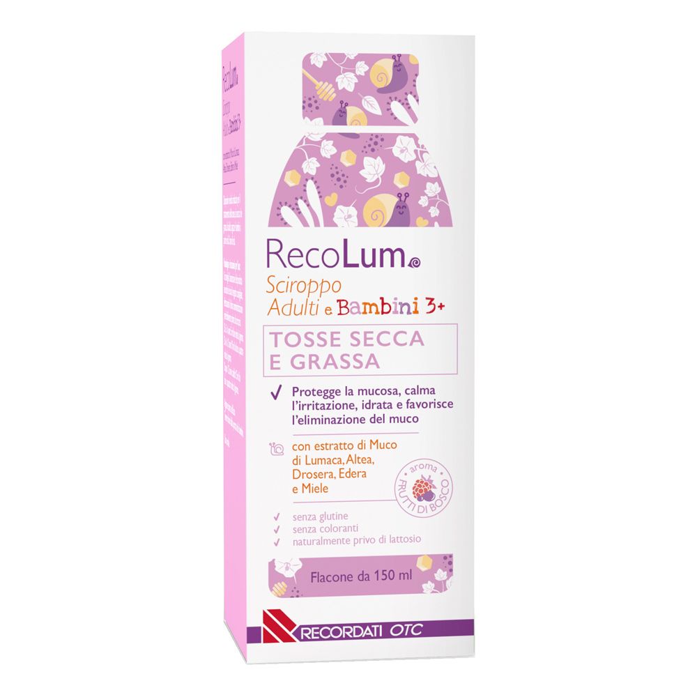 Recolum Sciroppo Tosse Adulti-Bambini 150 Ml