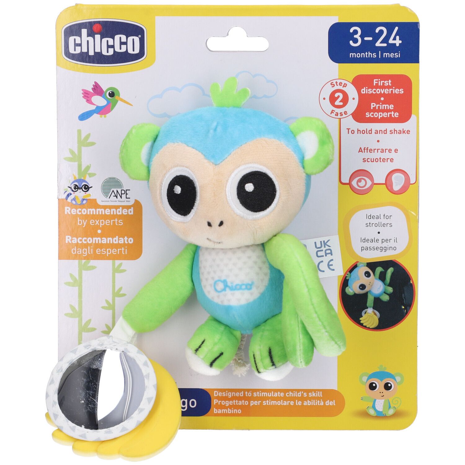 Chicco Gioco Passeggio Scimmia