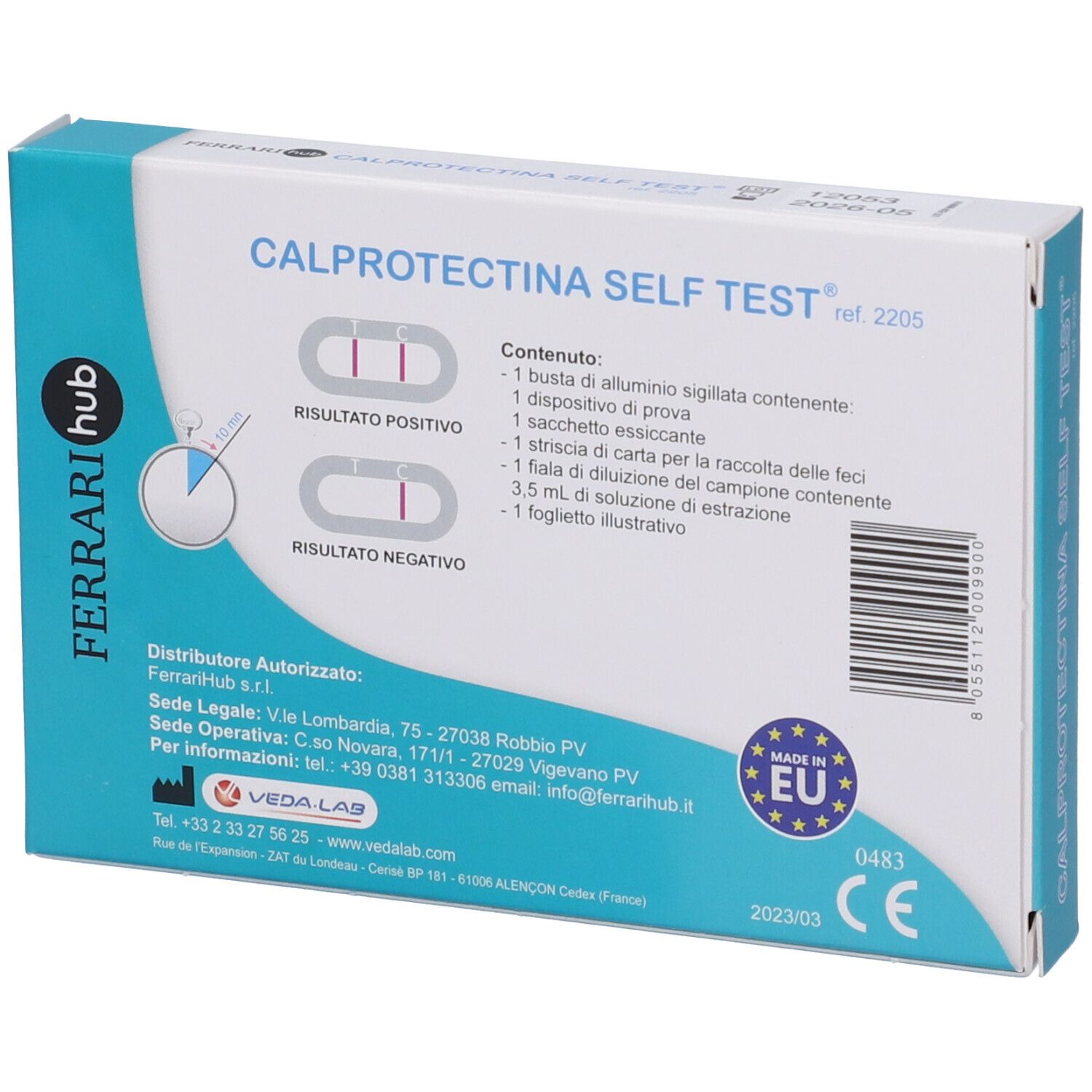 Ferrari Hub Calprotectina Self Test