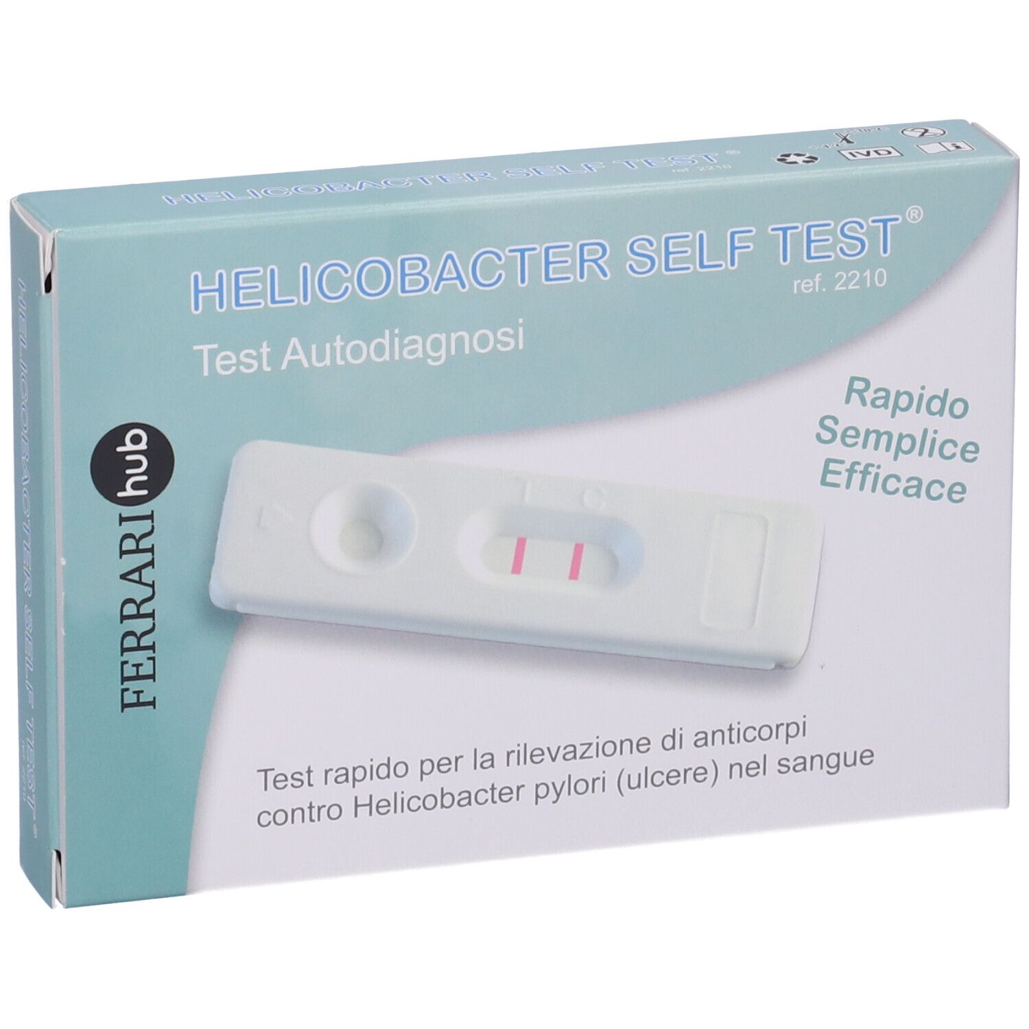 Test Helicobacter Autodiagnostico Rilevazione Anticorpi Helicobacter Nel Sangue