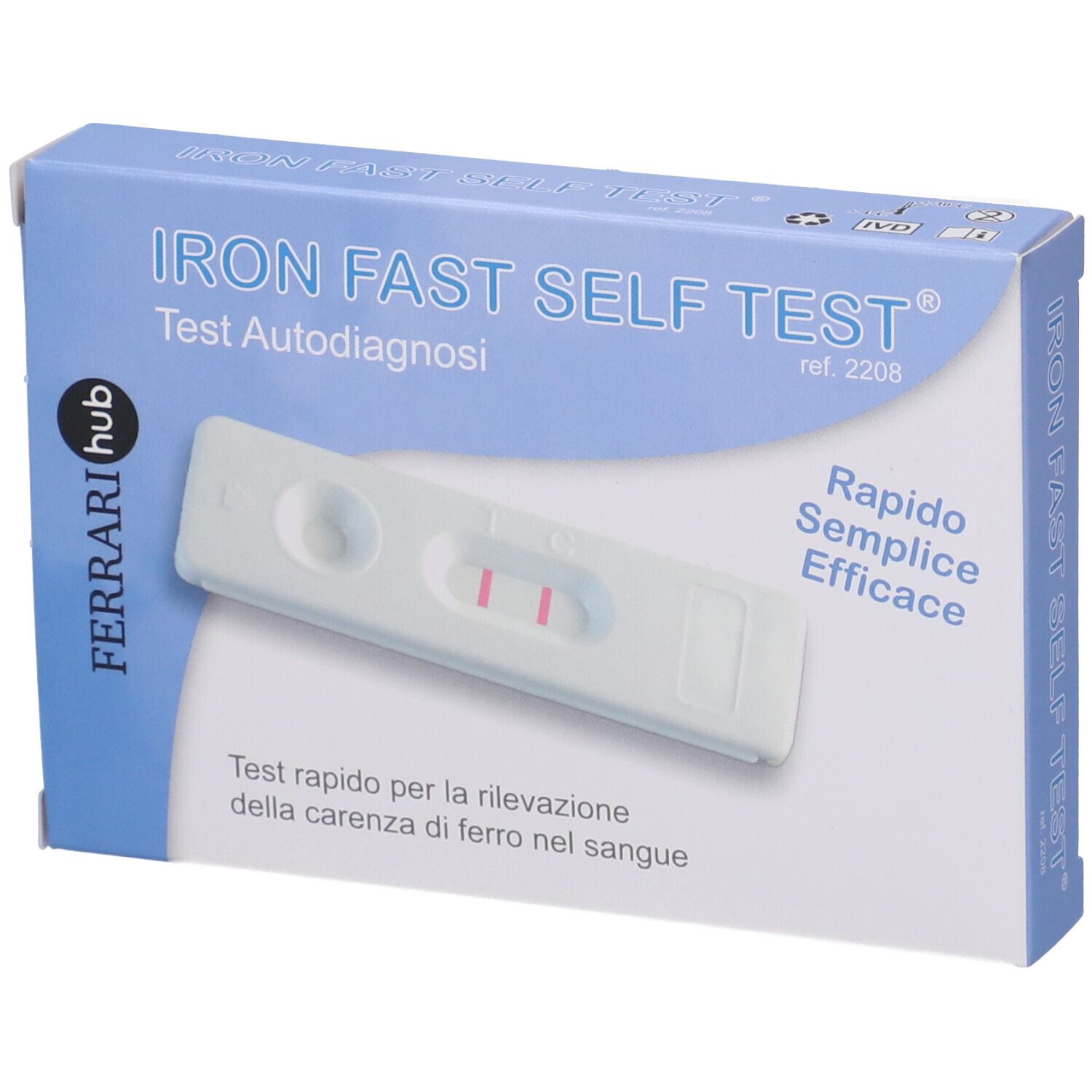 Test Iron Fast Autodiagnostico Rilevazione Carenza Ferro Nell Sangue