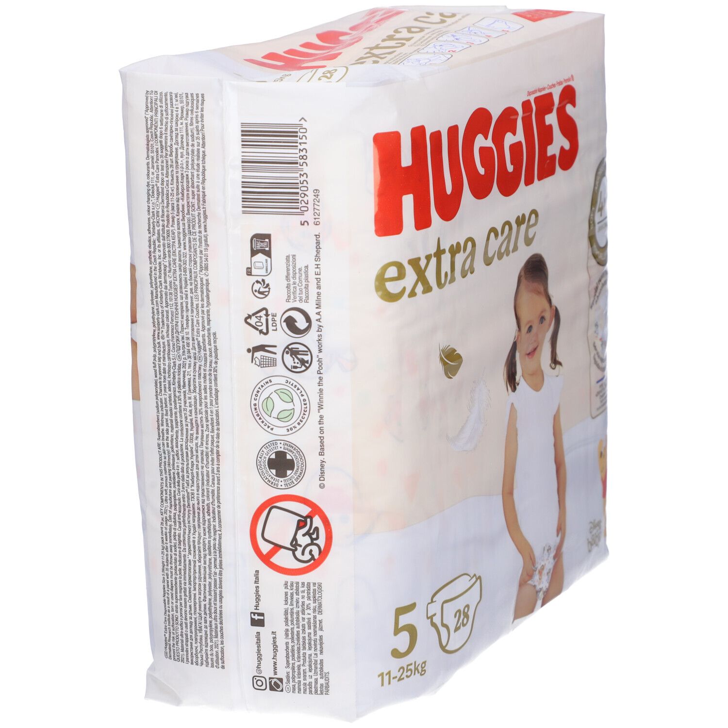 Huggies Extra Care Pannolini Taglia 5