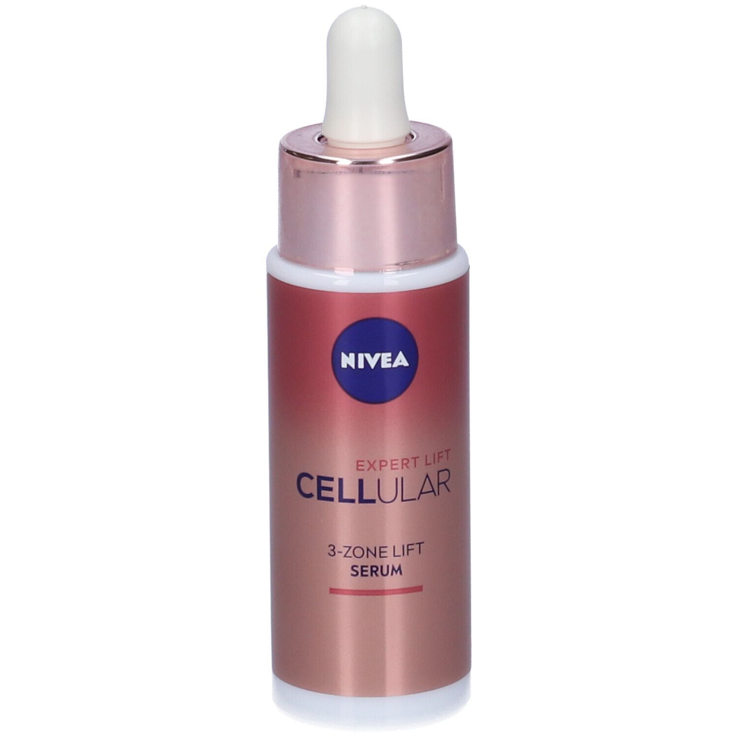Nivea Cellular Expert Lift Siero Lift 3-Zone 30 ml, Siero viso antirughe per un effetto lifting
