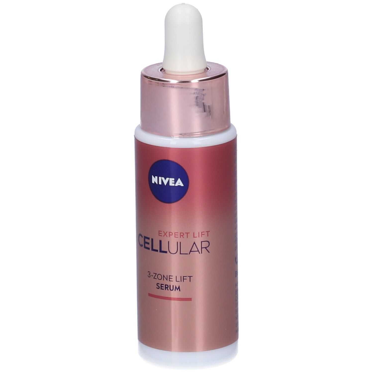 Nivea Cellular Expert Lift Siero Lift 3-Zone 30 ml, Siero viso antirughe per un effetto lifting
