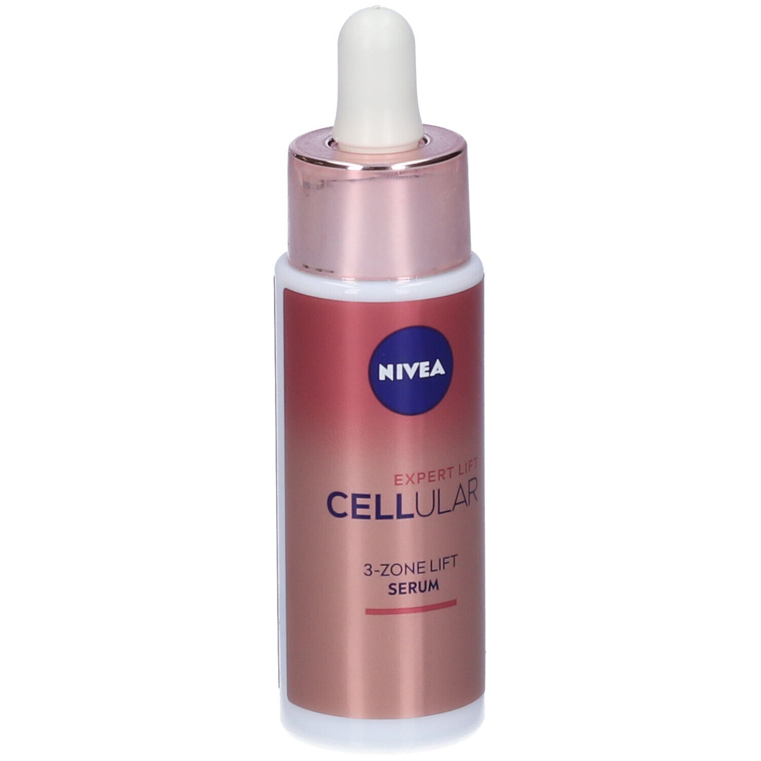 Nivea Cellular Expert Lift Siero Lift 3-Zone 30 ml, Siero viso antirughe per un effetto lifting