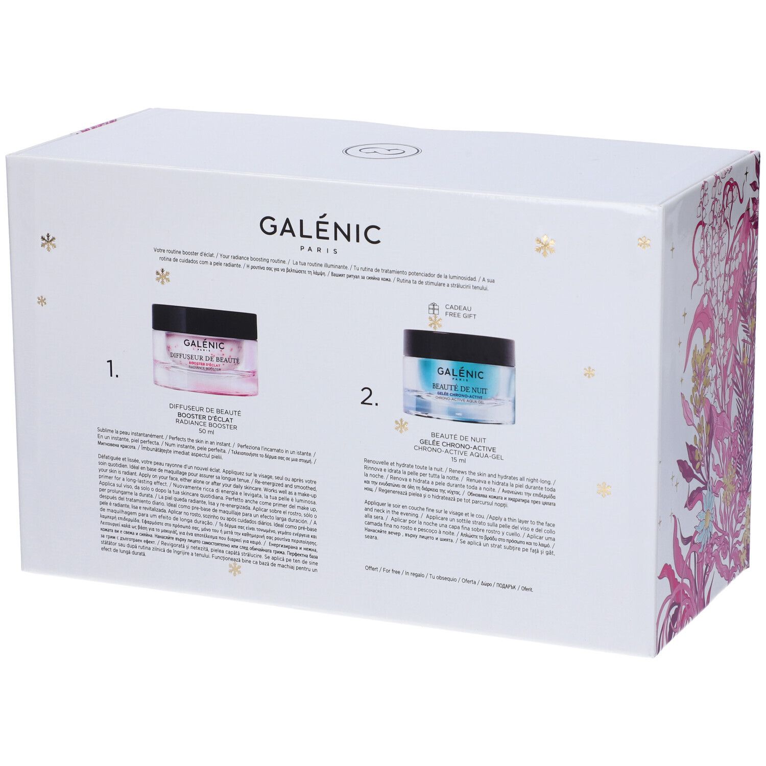 Galenic Diffuseur De Beauté Potenziatore Di Luminosita’ + Beauté De Nuit Gel Crono-Attivo