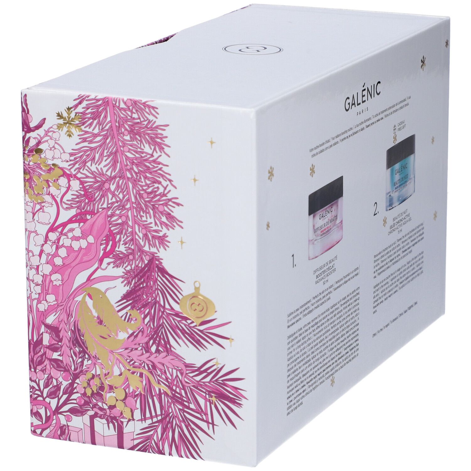 Galenic Diffuseur De Beauté Potenziatore Di Luminosita’ + Beauté De Nuit Gel Crono-Attivo