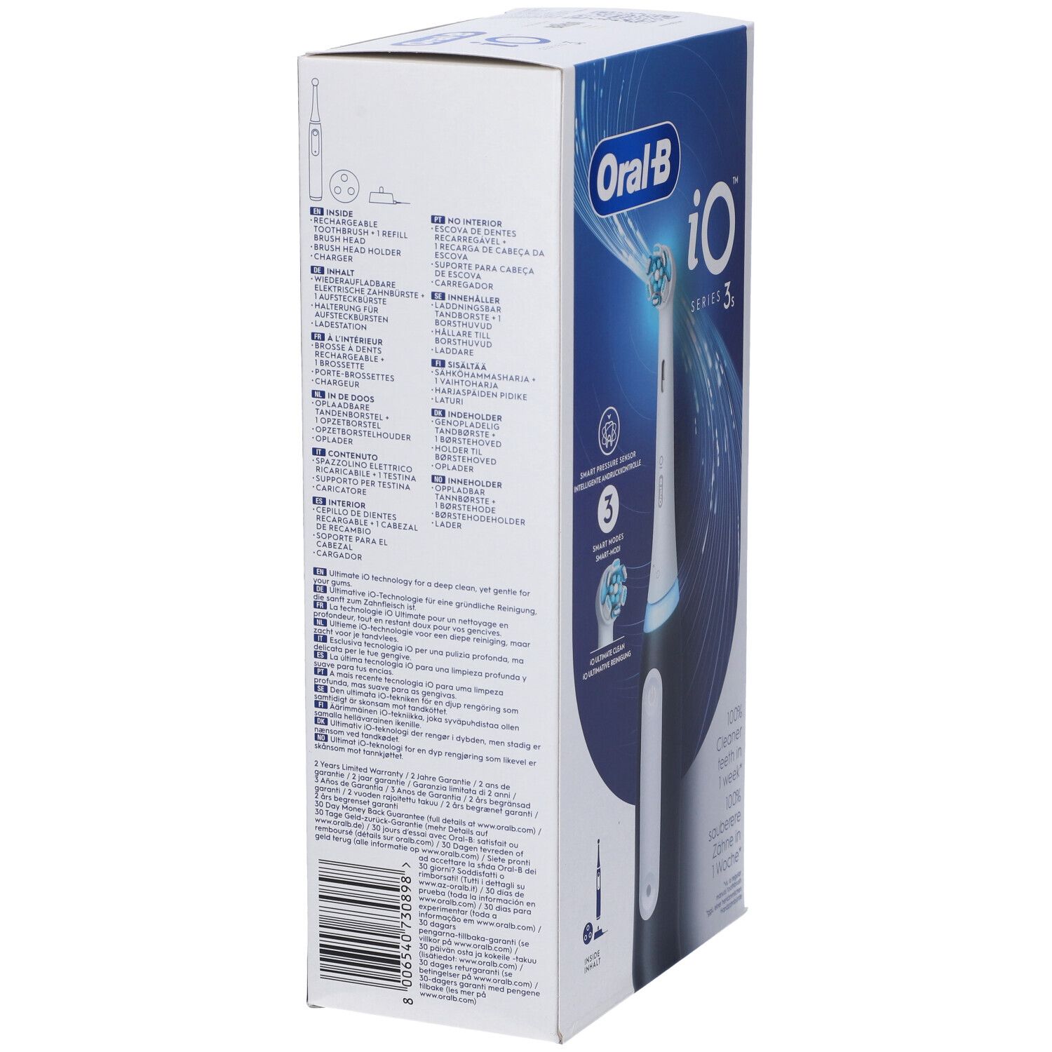 Oralb Io3s Black Spazzolino Elettrico