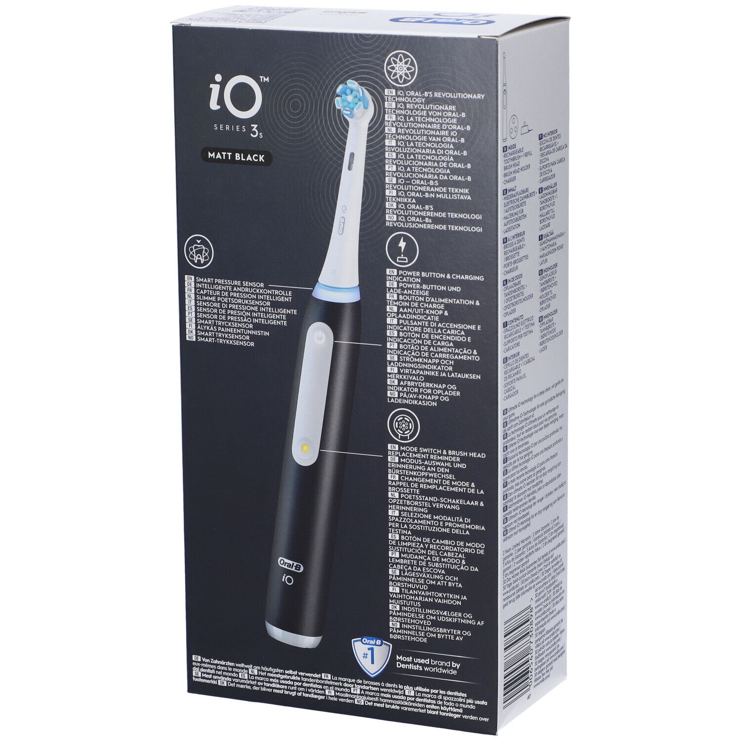 Oralb Io3s Black Spazzolino Elettrico
