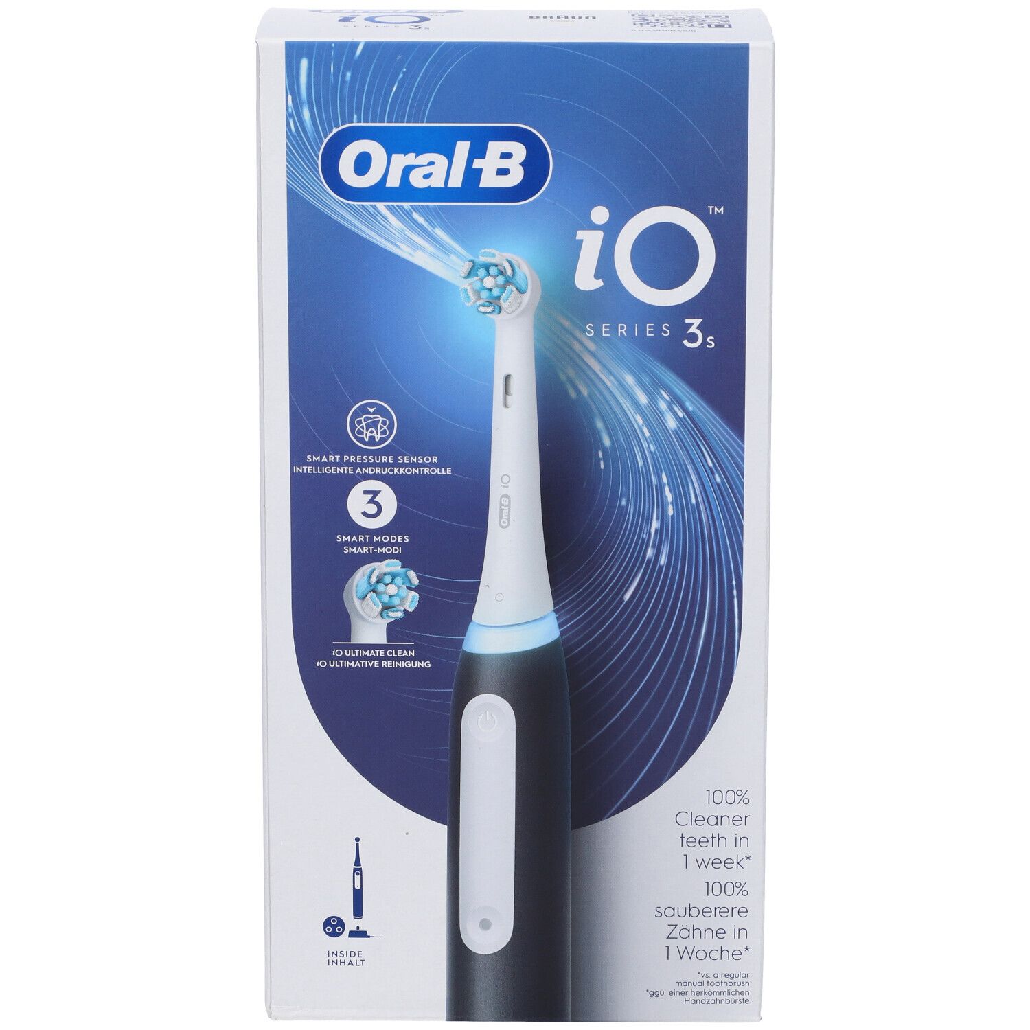 Oralb Io3s Black Spazzolino Elettrico
