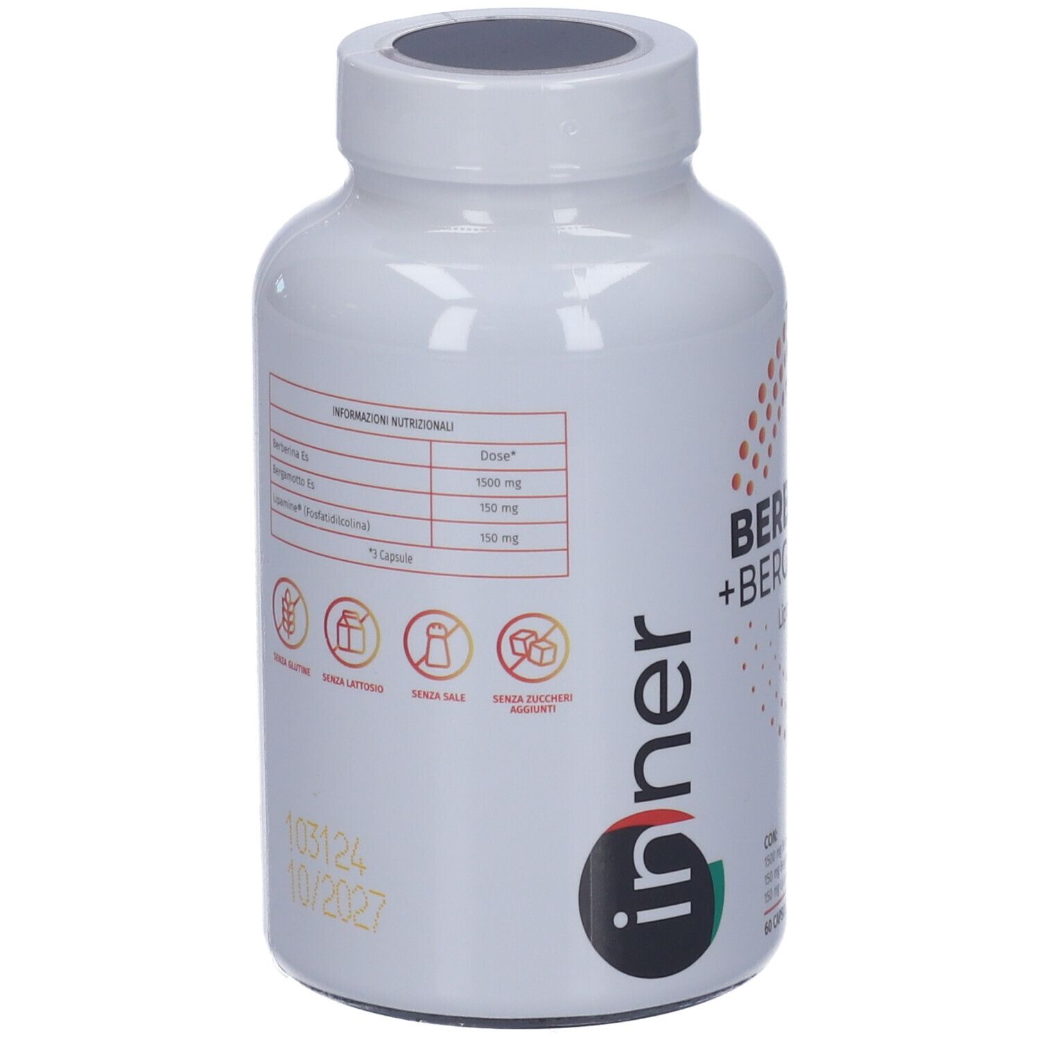 Inner® Berberina + Bergamotto Liposomiale