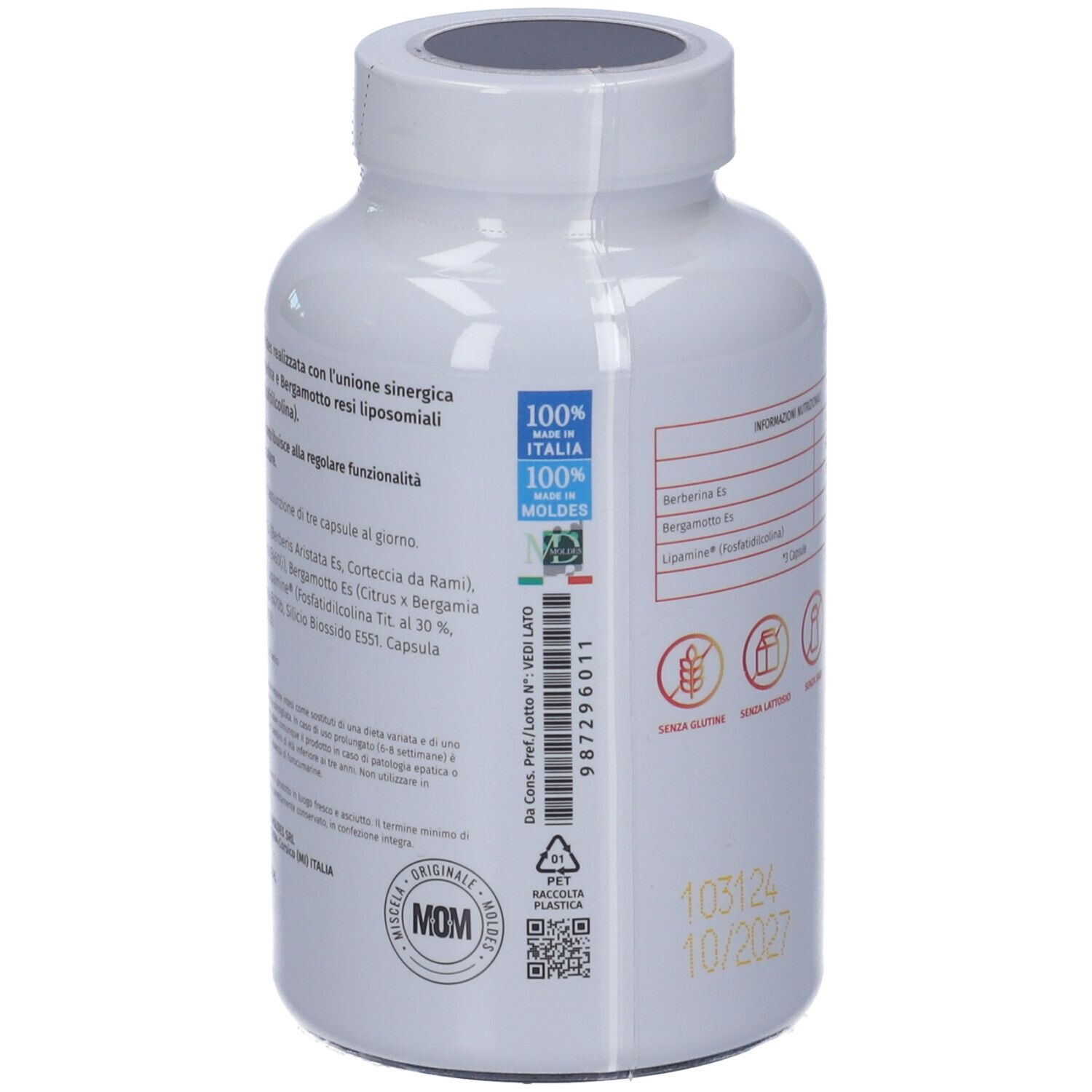 Inner® Berberina + Bergamotto Liposomiale