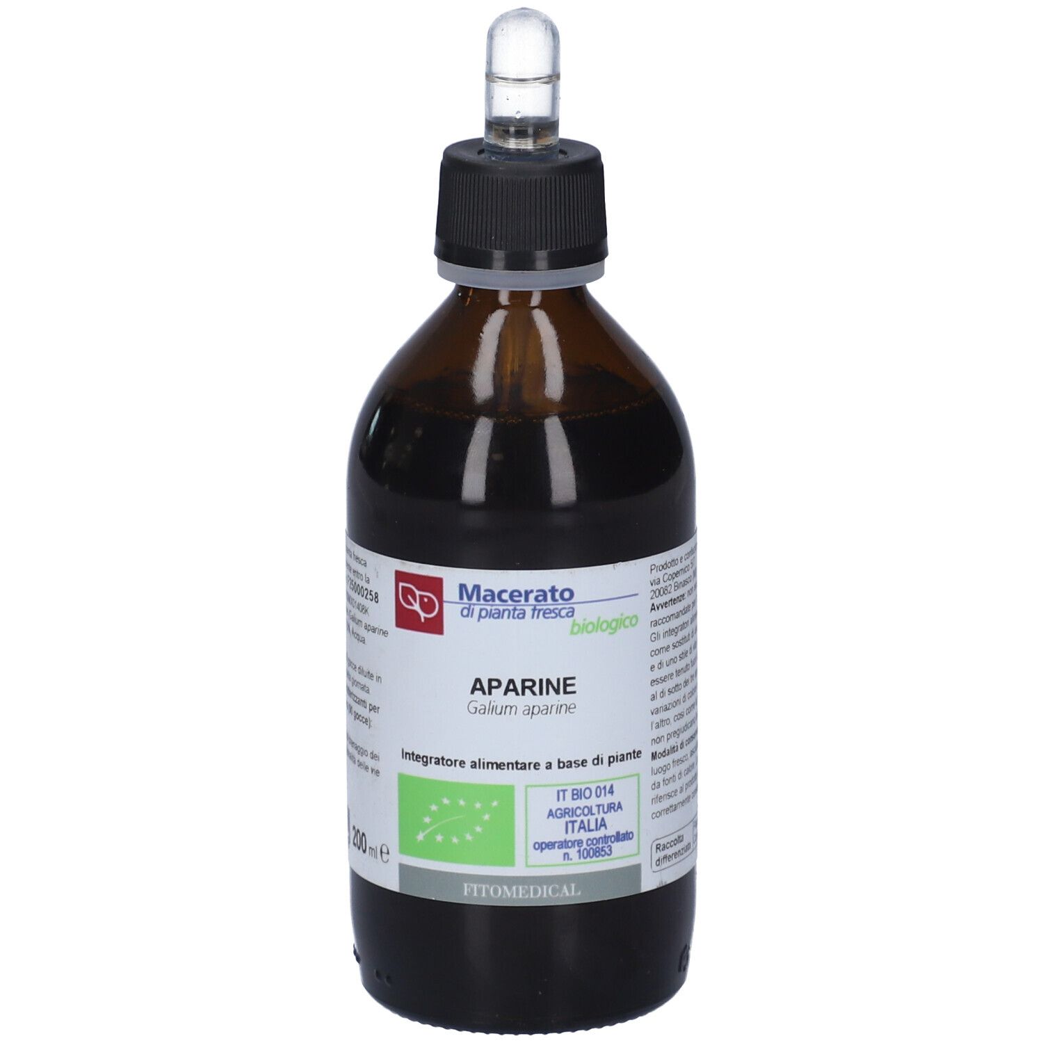 Aparine Tintura Madre 200 Ml Bio