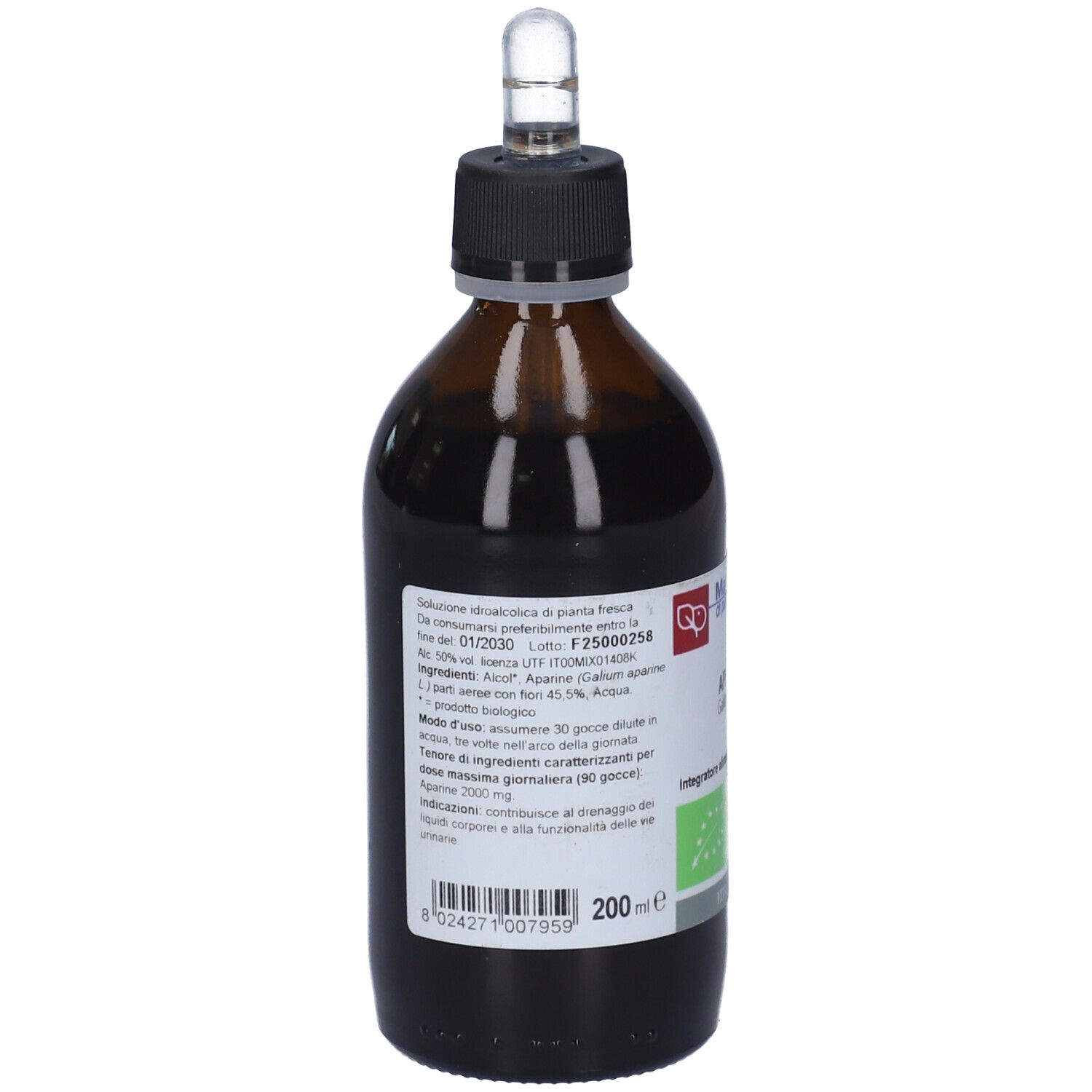 Aparine Tintura Madre 200 Ml Bio