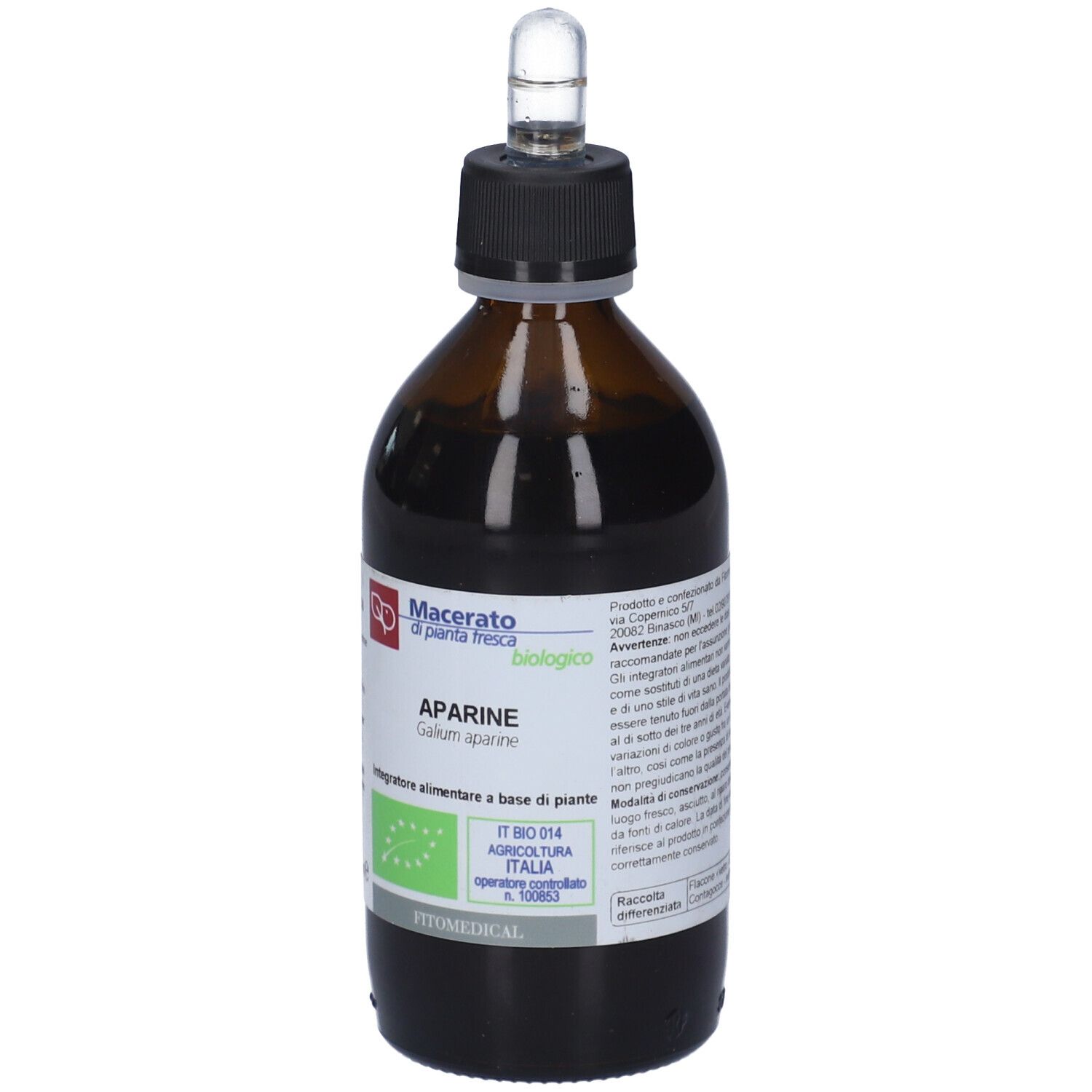 Aparine Tintura Madre 200 Ml Bio