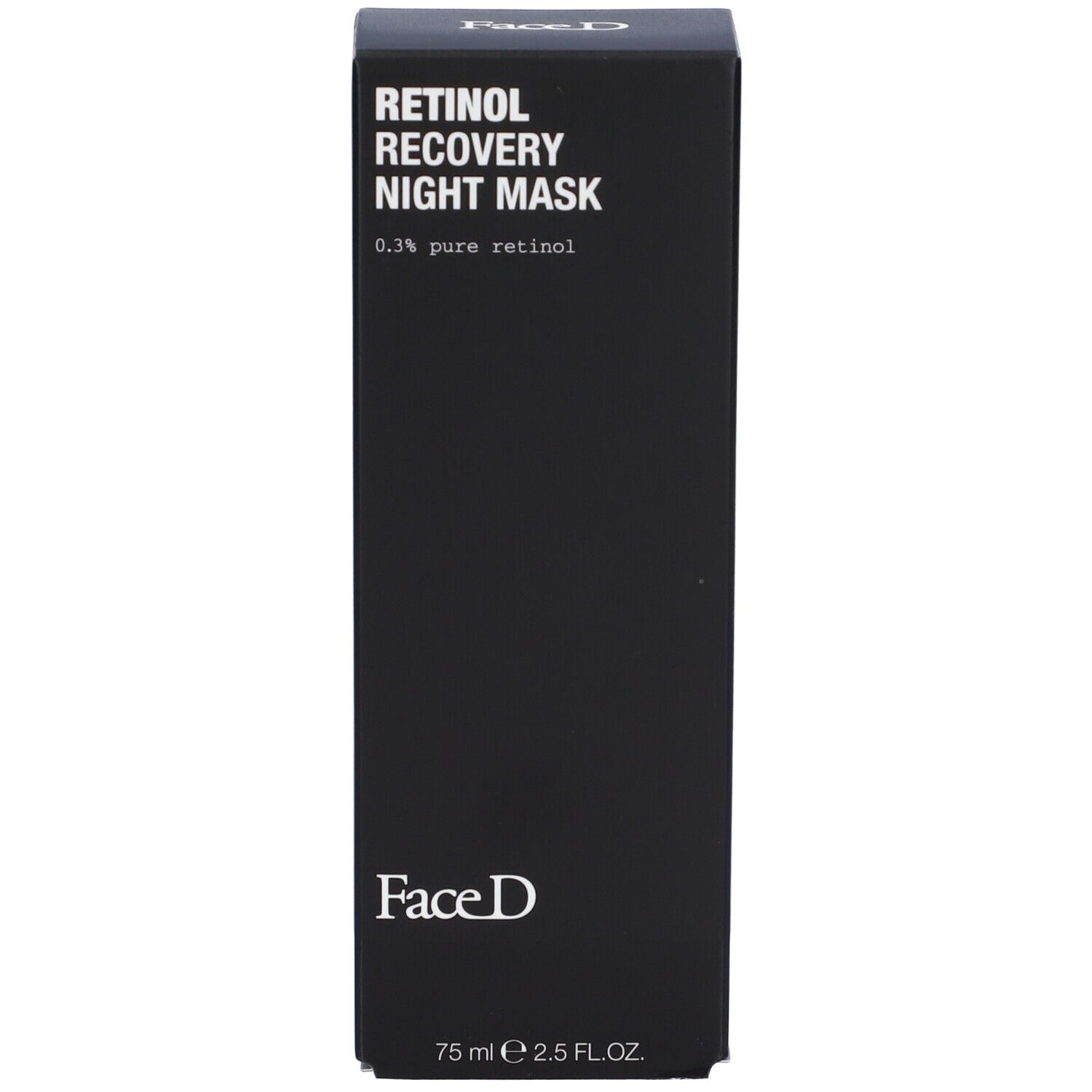 FaceD Maschera Ristruttrante Notturna di Retinolo
