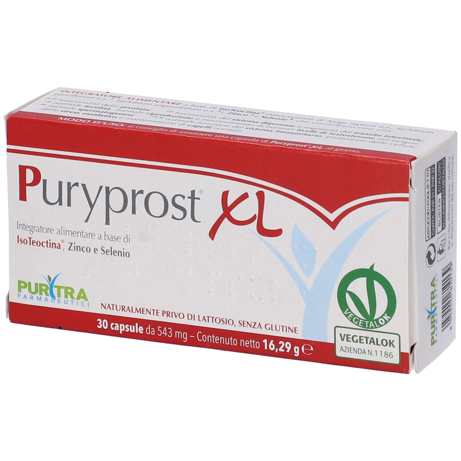 Puryprost Xl 30 Capsule Vegetali Gastroresistenti