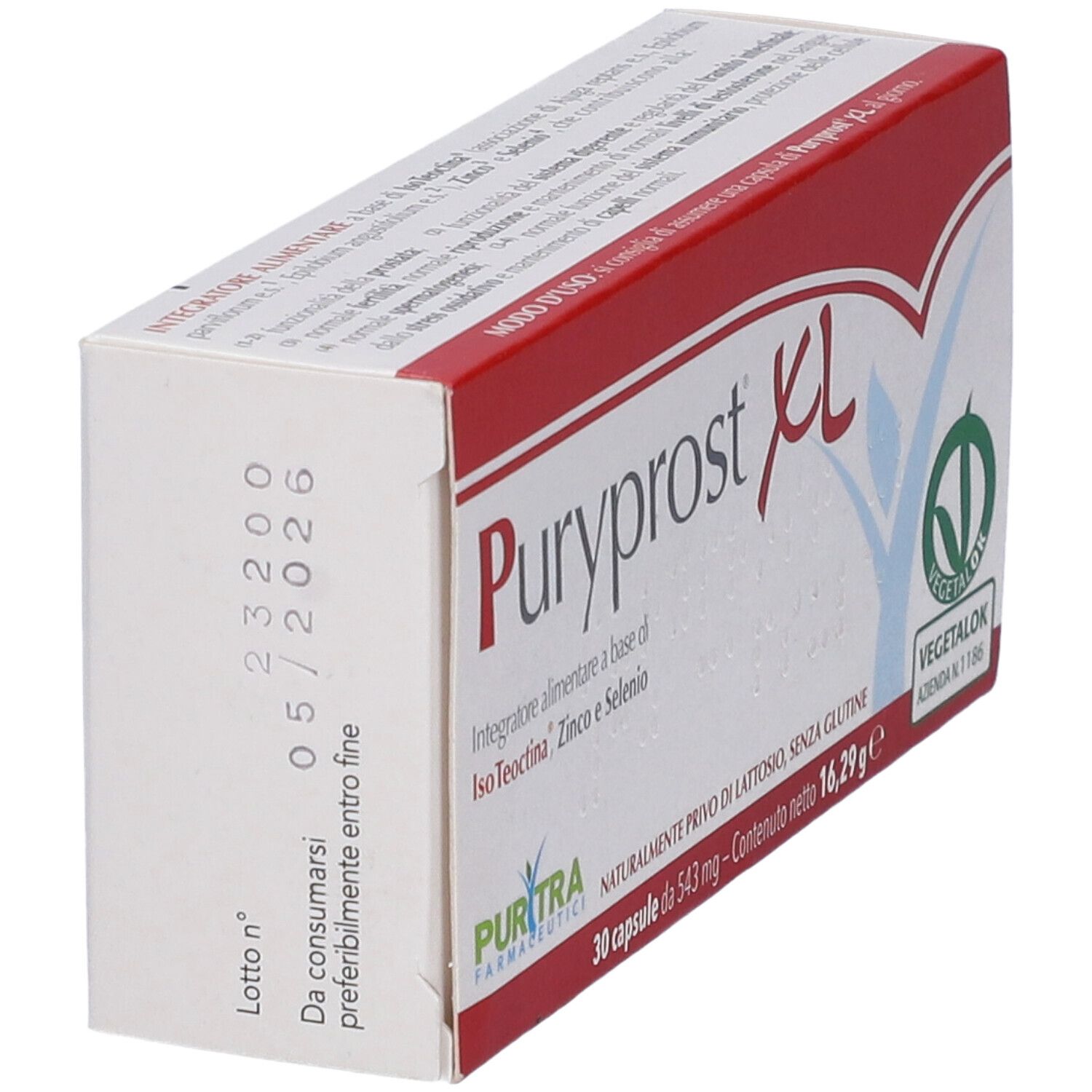 Puryprost Xl 30 Capsule Vegetali Gastroresistenti