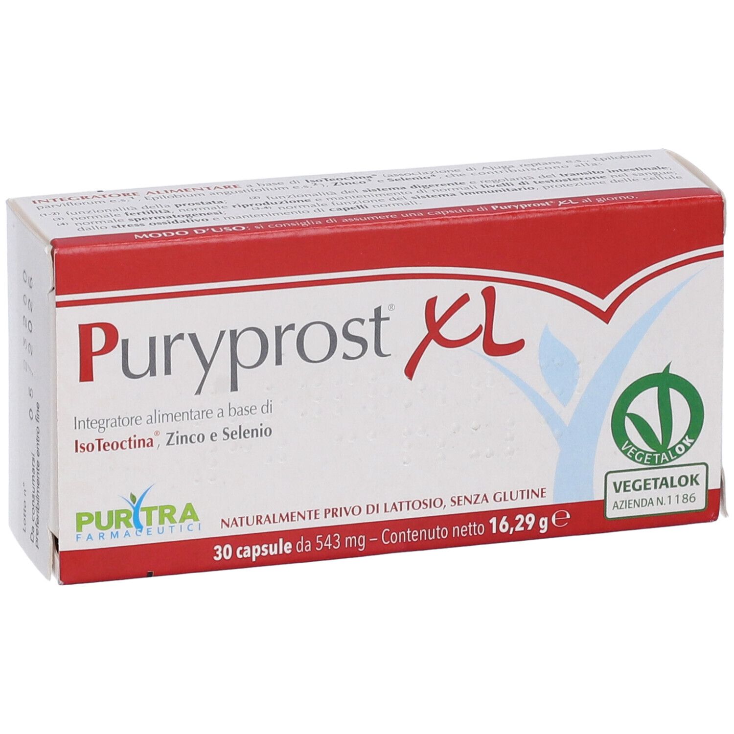 Puryprost Xl 30 Capsule Vegetali Gastroresistenti