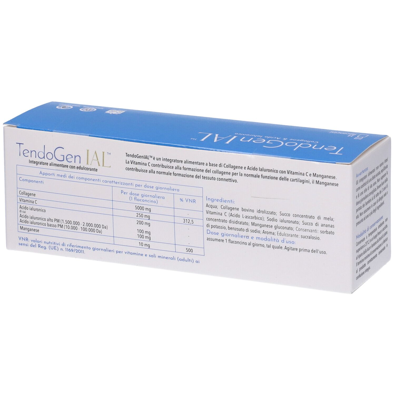 Tendogenial 14 Flaconcini Da 15 Ml