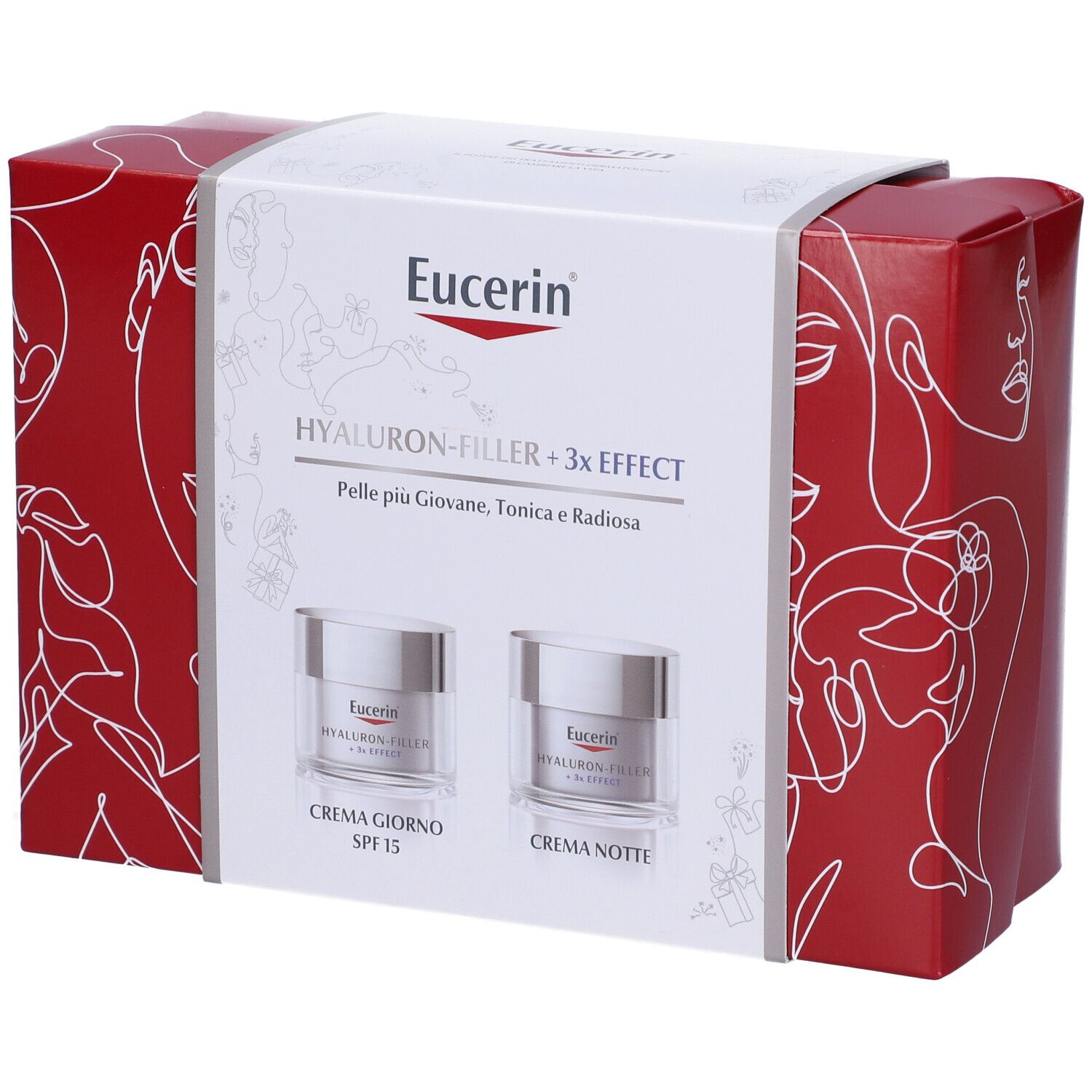 Eucerin Box Hyaluron Filler Crema Giorno + Crema Notte