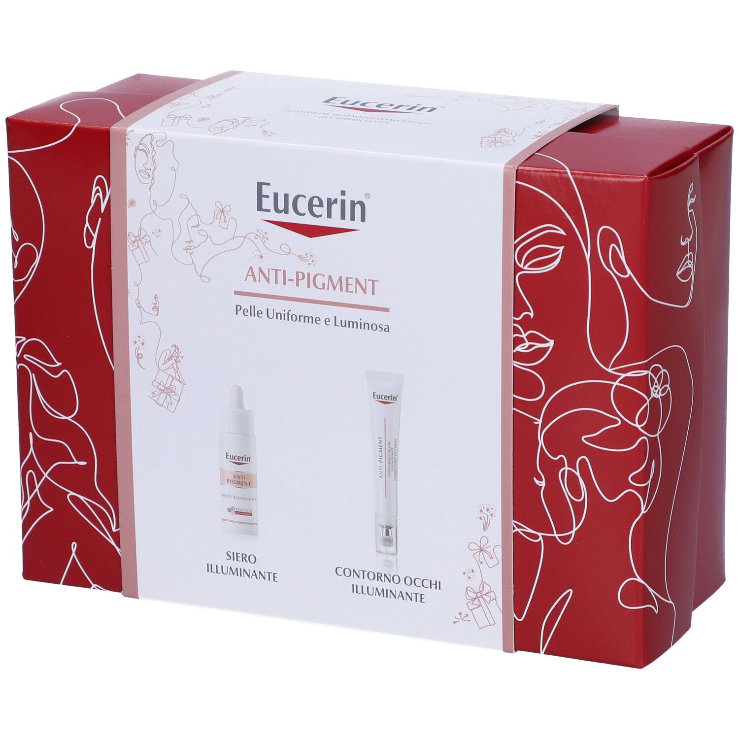 Eucerin Box Anti-Pigment Siero Illuminante + Contorno Occhi Illuminante