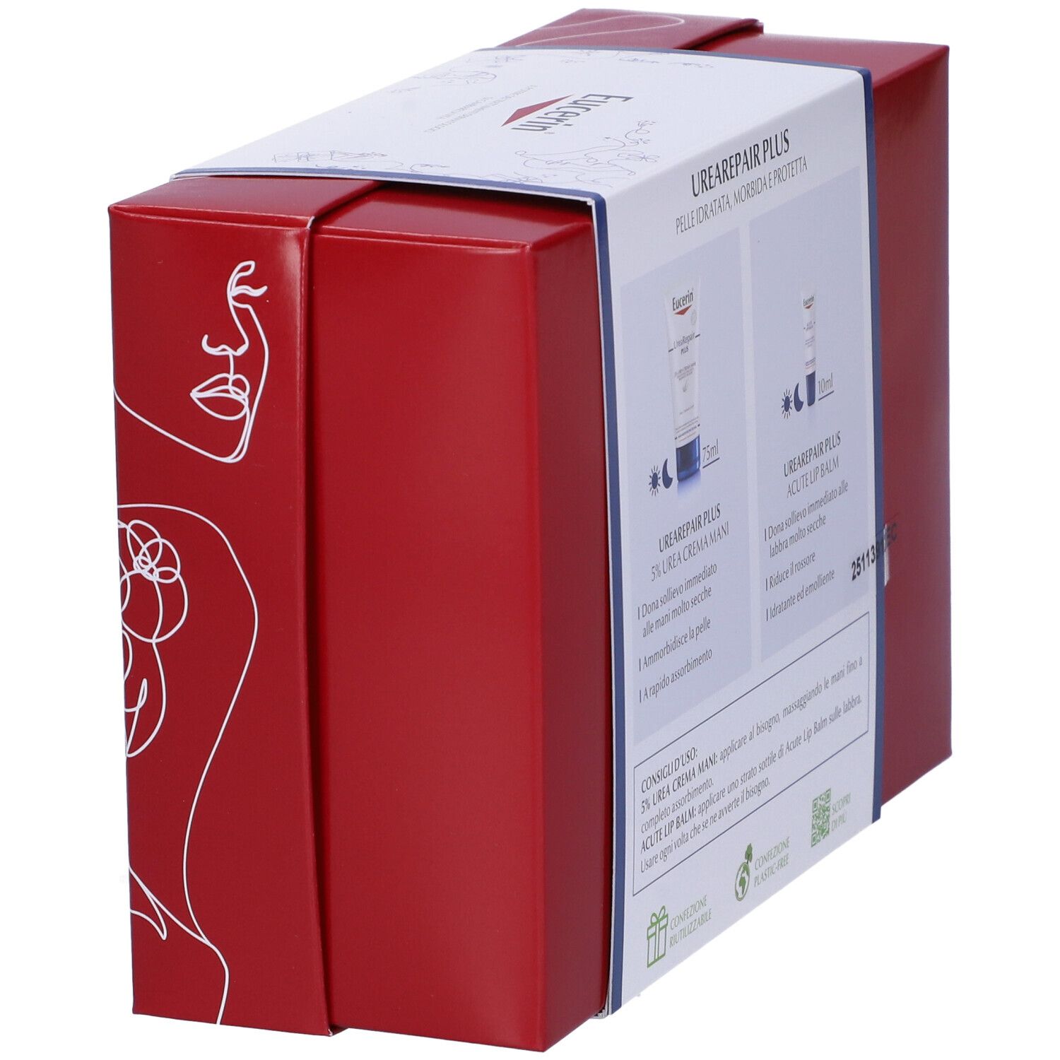 Eucerin Box UreaRepair PLUS Crema Mani + Balsamo Labbra