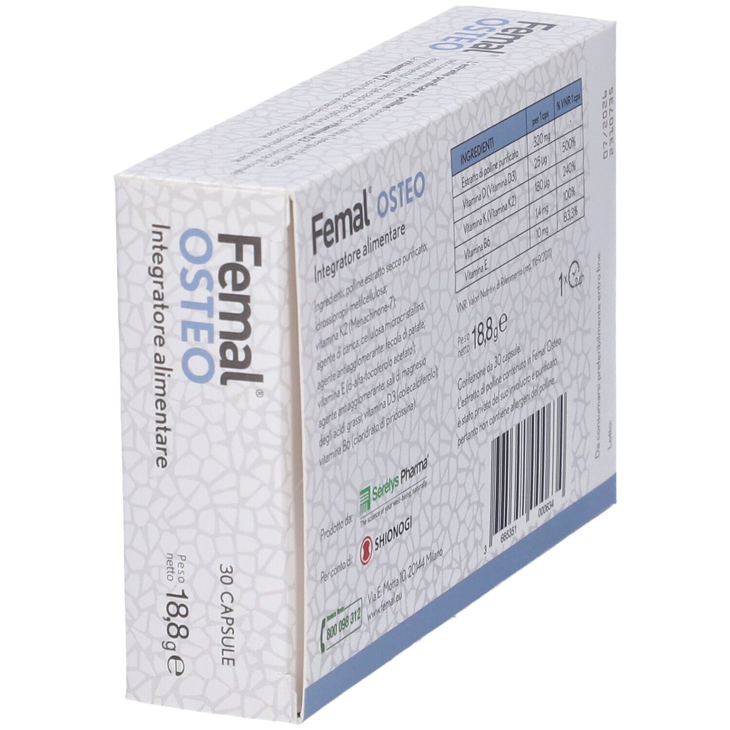 Femal Osteo 30 Capsule