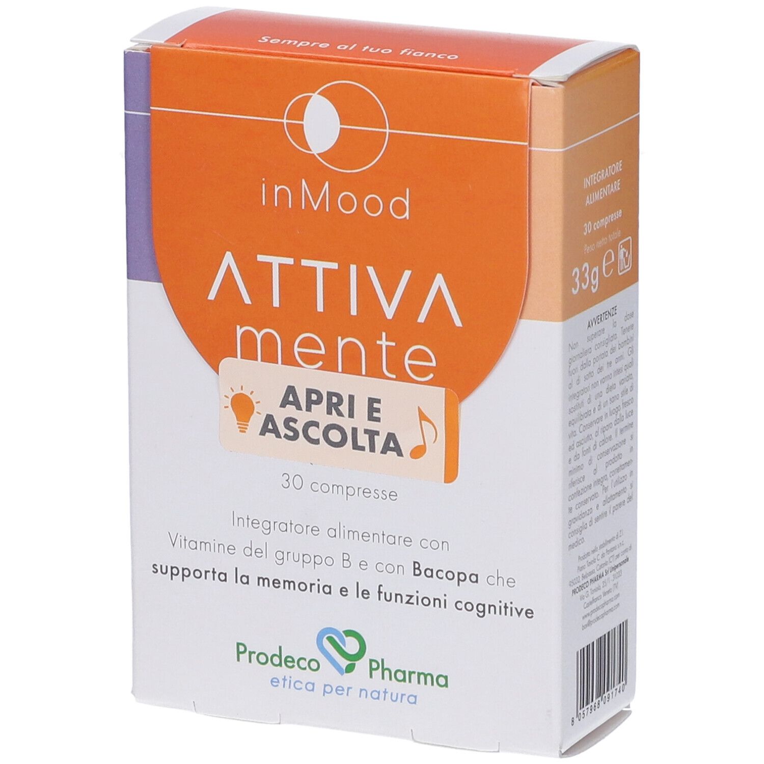 Inmood Attivamente 30 Compresse