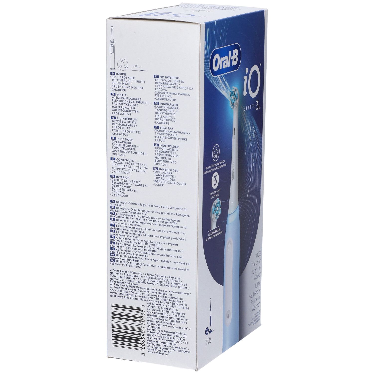 Oralb iO™ Series 3 Spazzolino Elettrico Blu