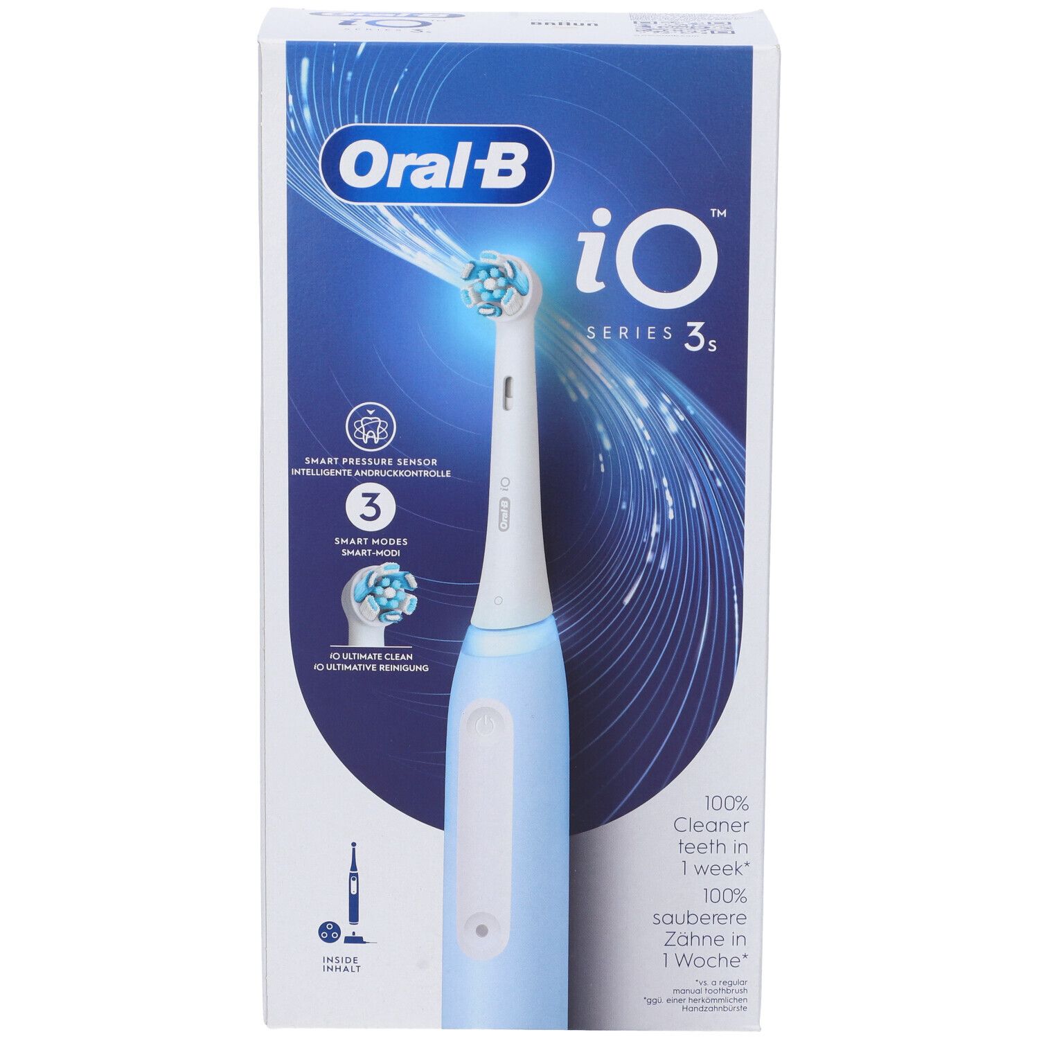 Oralb iO™ Series 3 Spazzolino Elettrico Blu