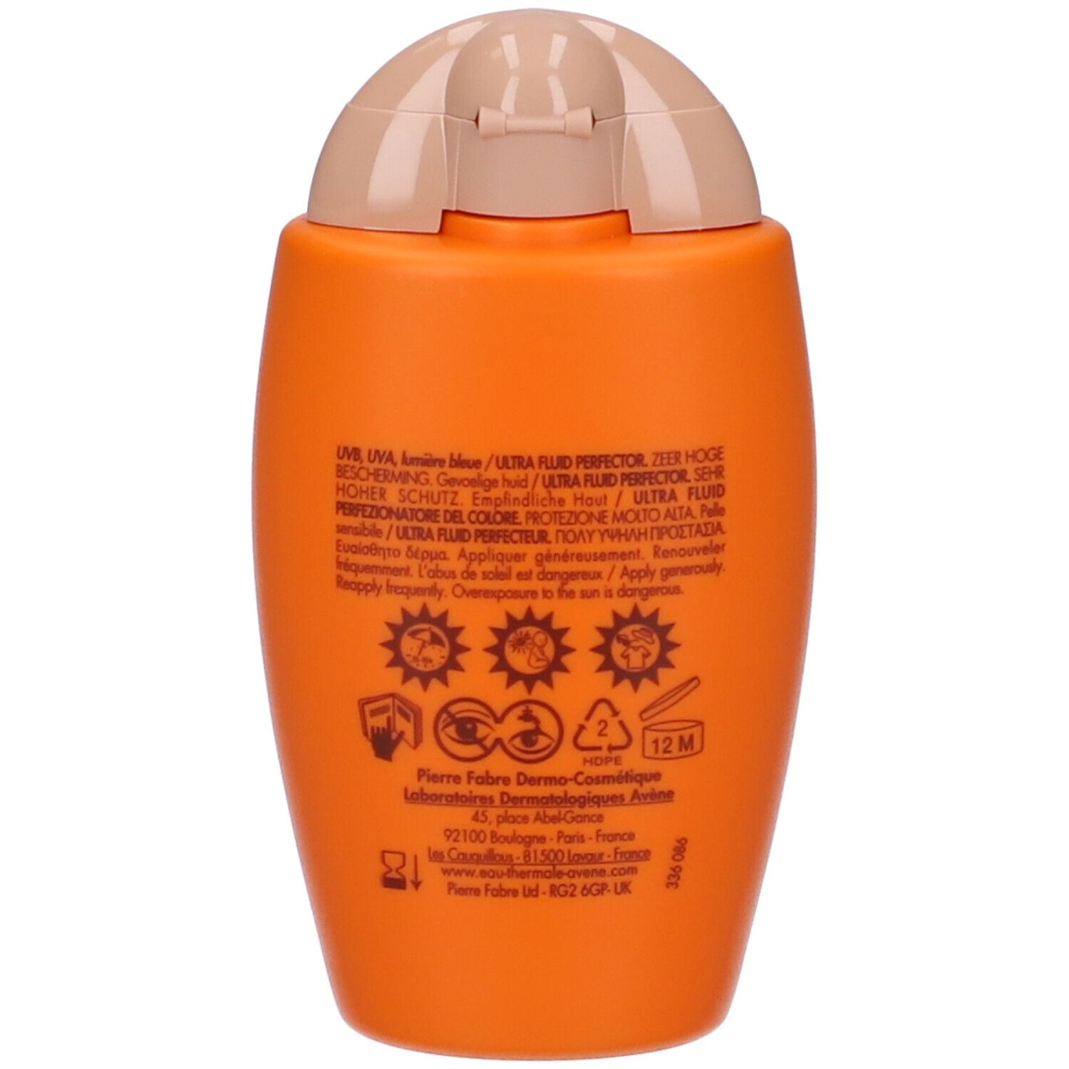 Avene Ultra Fluid Fluido Solare Perfezionatore SPF50+