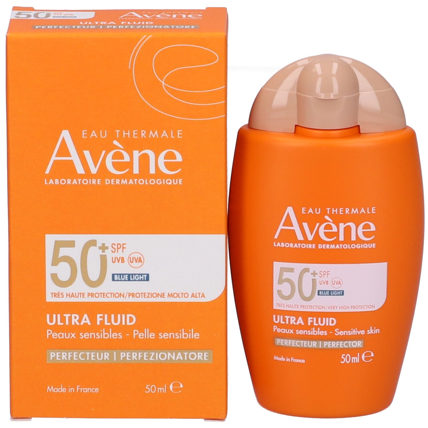 Avene Ultra Fluid Fluido Solare Perfezionatore SPF50+