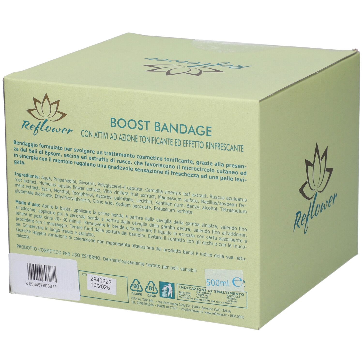 Reflower Boost Bandage Tonificante